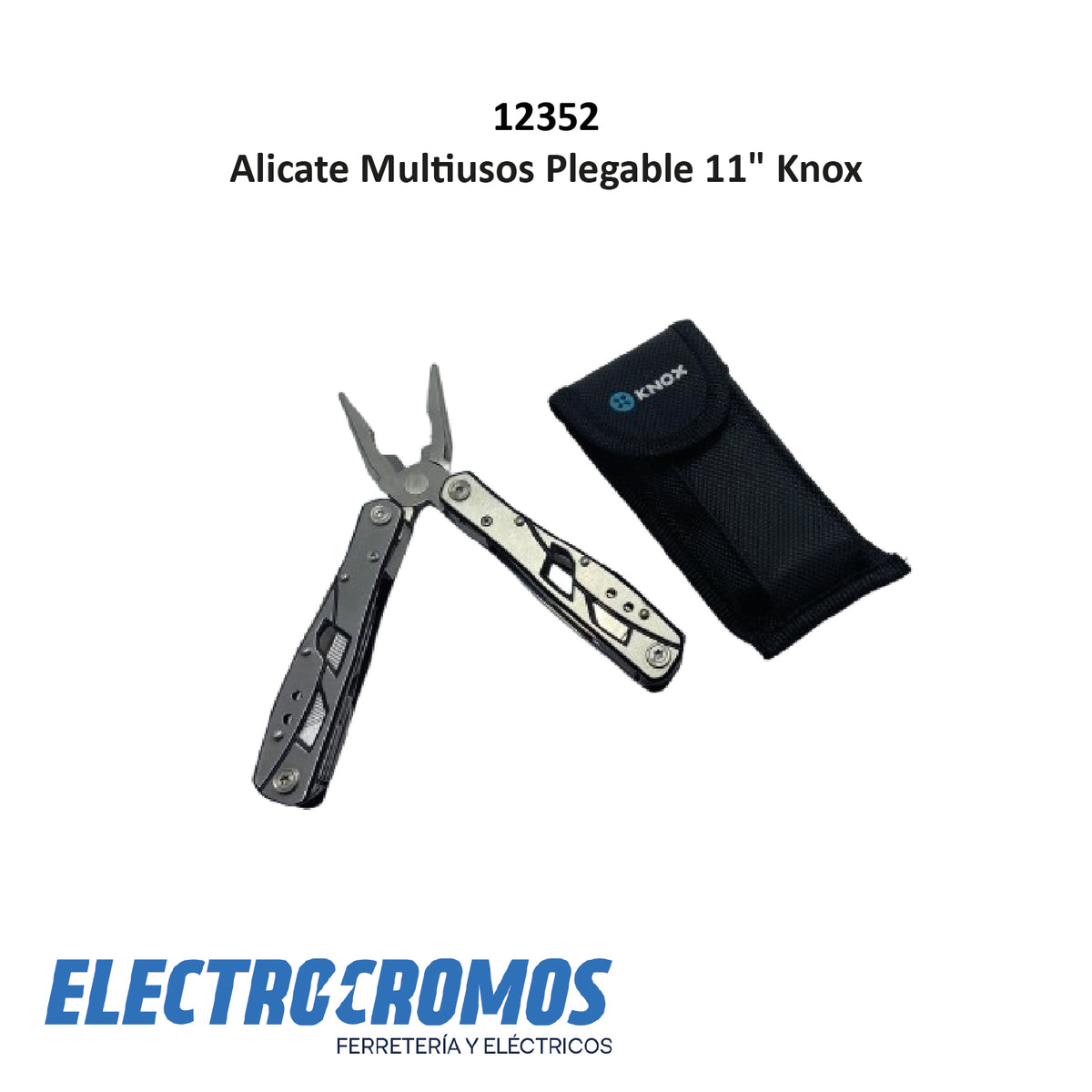 Alicate Multiusos Plegable 11" Knox