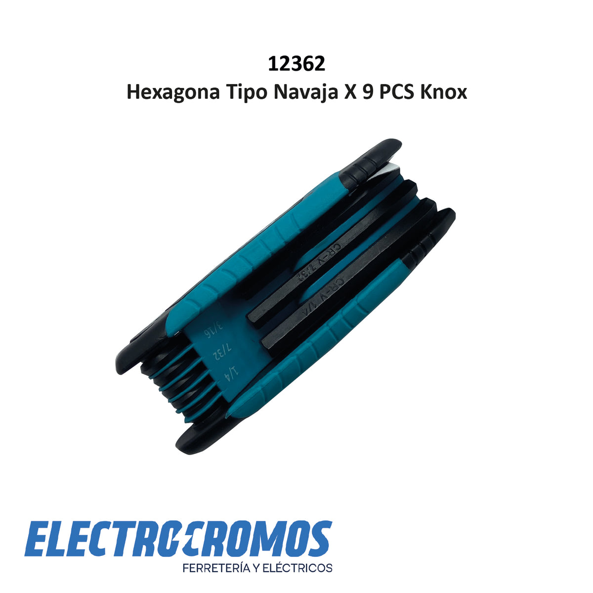 Hexagona Tipo Navaja X 9 PCS Knox