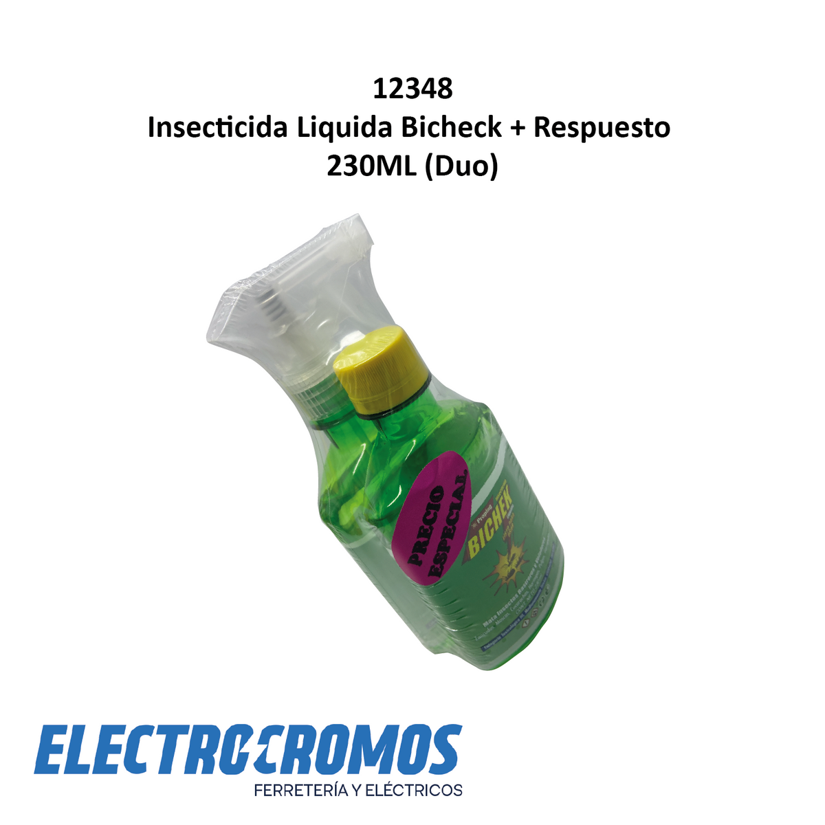 Insecticida Liquida Bicheck + Respuesto 230ML (Duo)