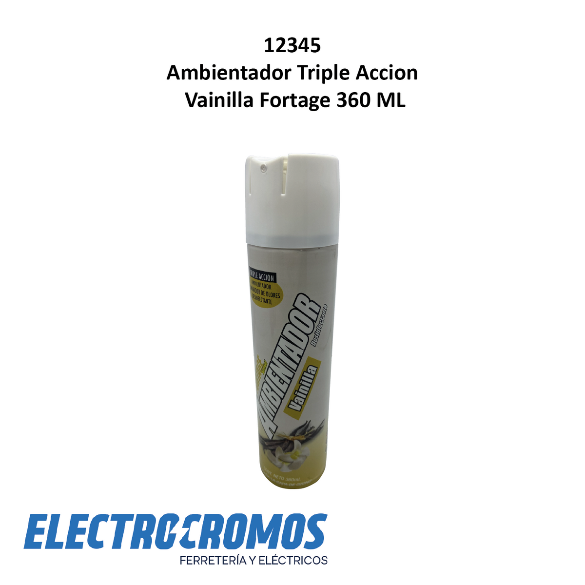 Ambientador Triple Accion Vainilla Fortage 360 ML