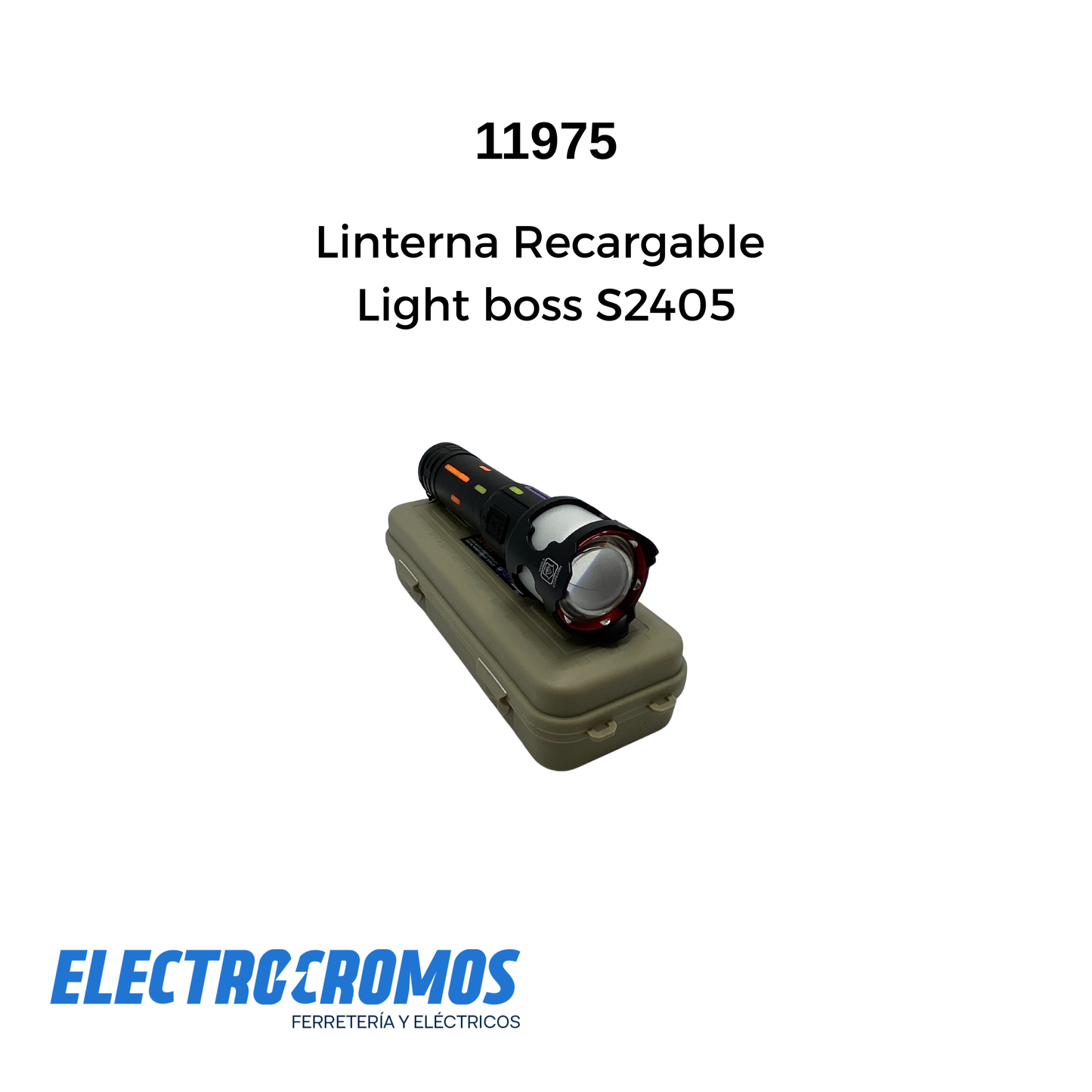 Linterna Recargable Light boss S2405