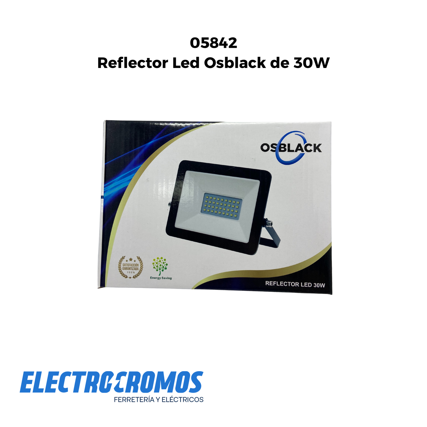 Reflector Led Osblack de 30W