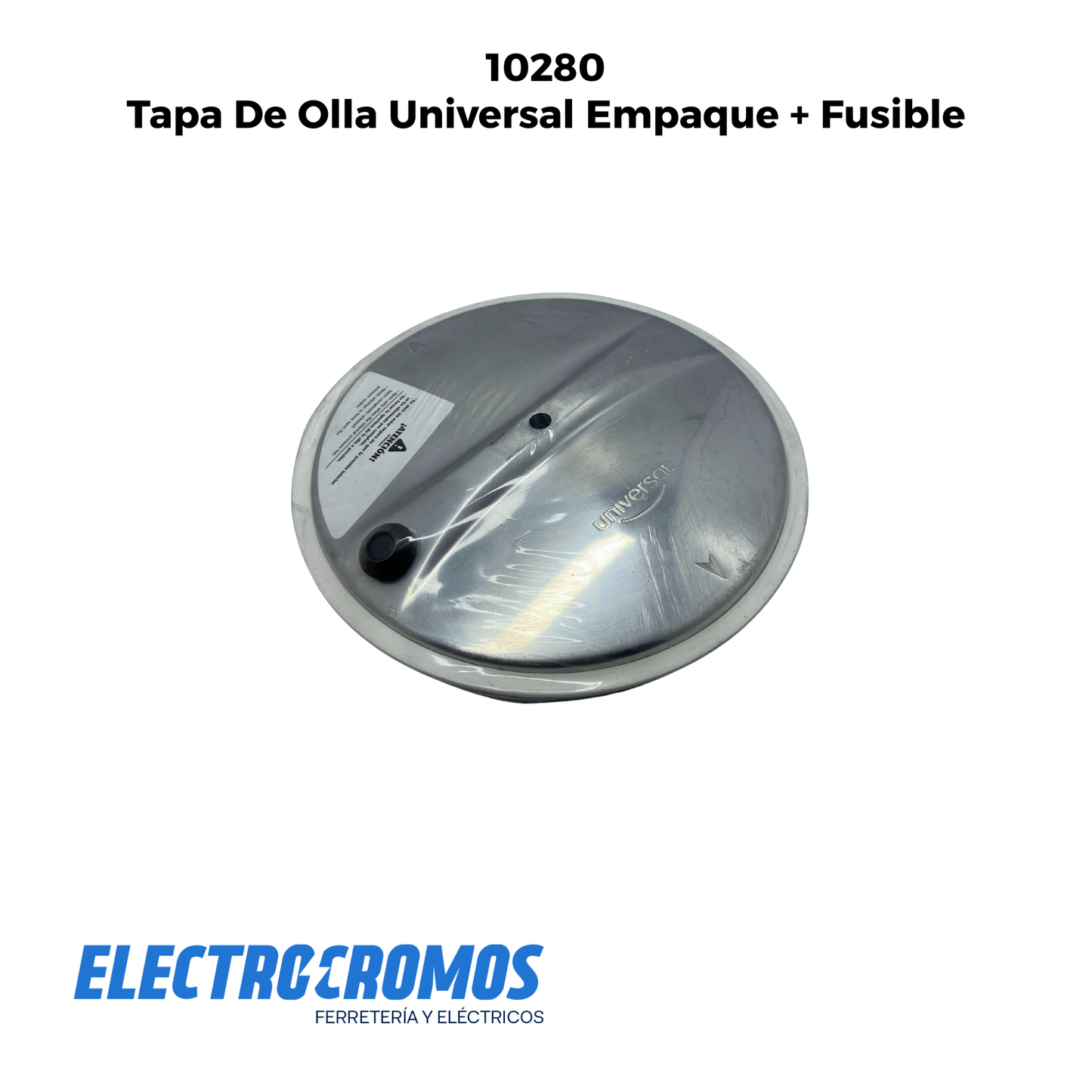 Tapa De Olla Universal Empaque + Fusible