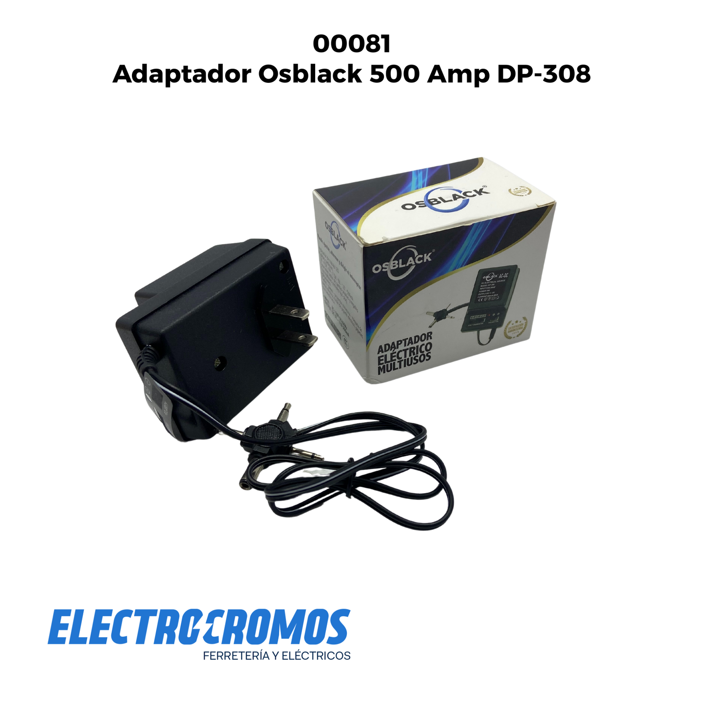Adaptador Osblack 500 Amp DP-308