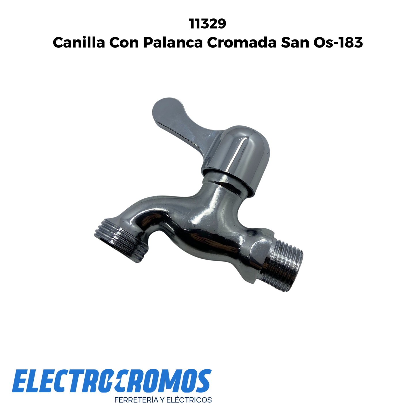 Canilla Con Palanca Cromada San Os-183