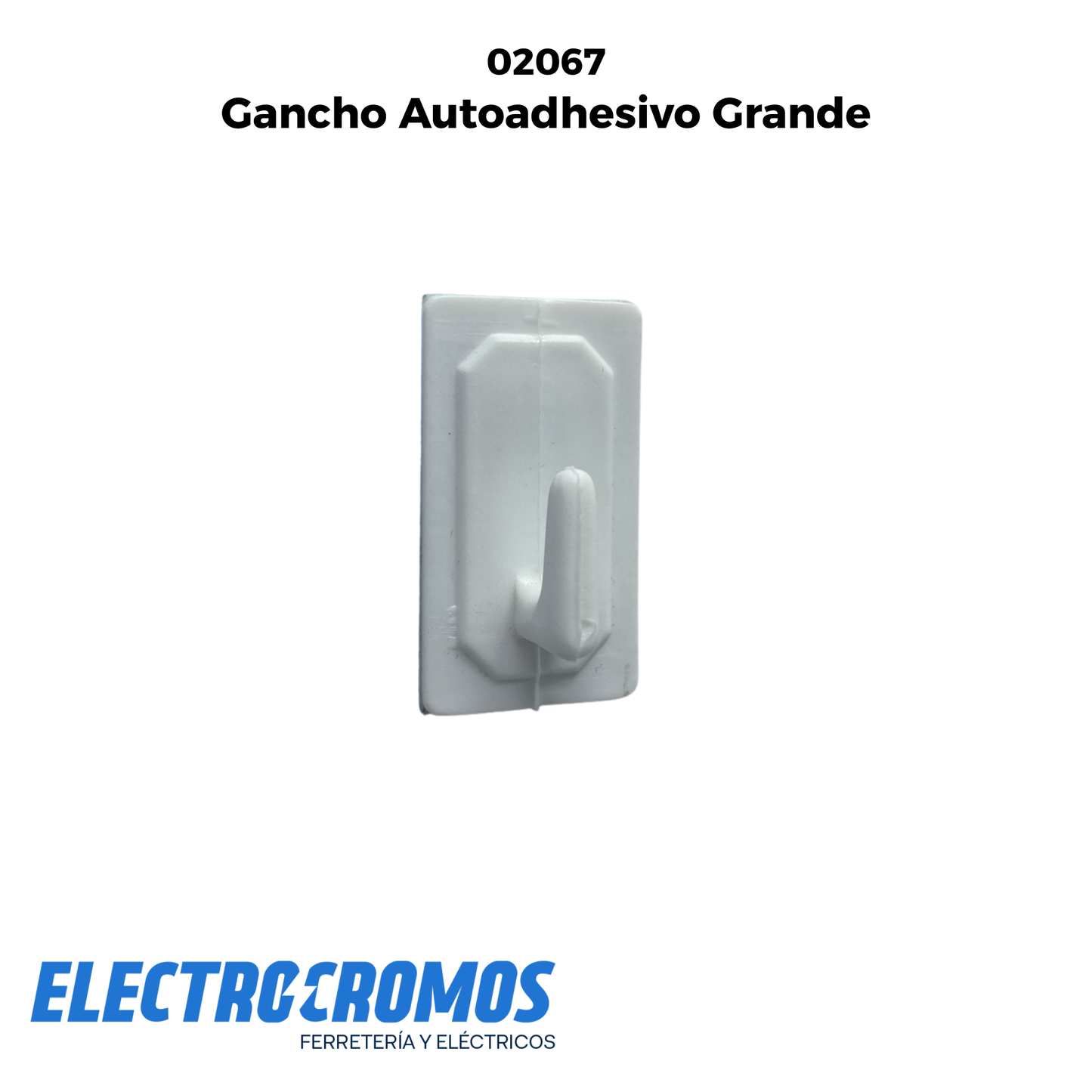Gancho Autoadhesivo Grande