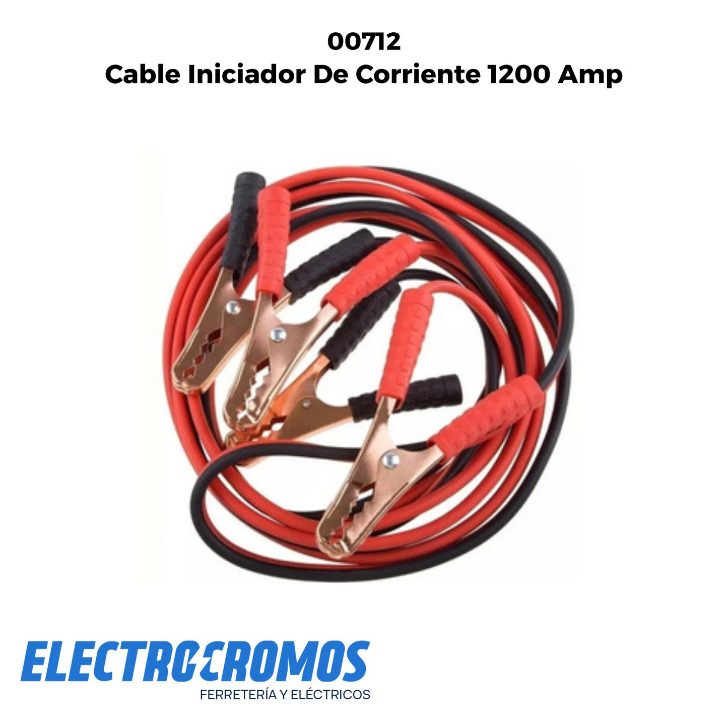 Cable Iniciador De Corriente 1200 Amp