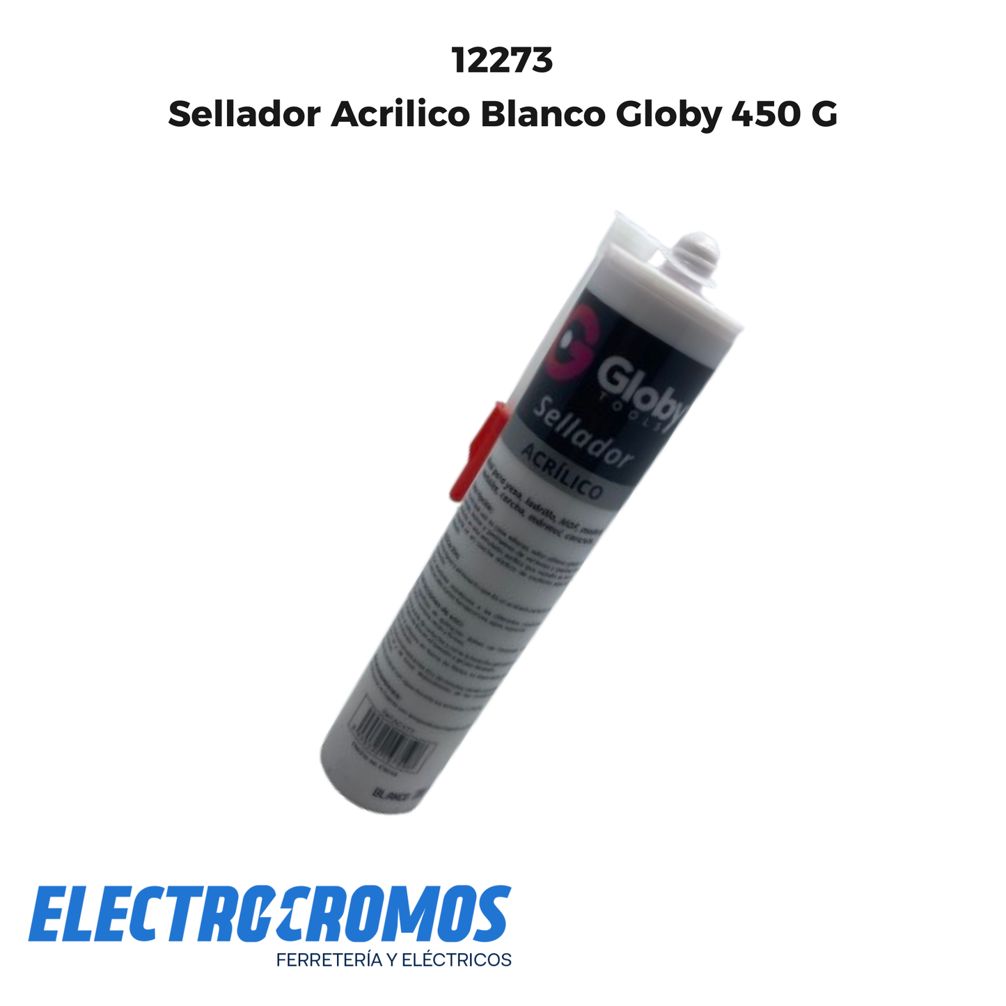 Sellador Acrilico Blanco Globy 450 G