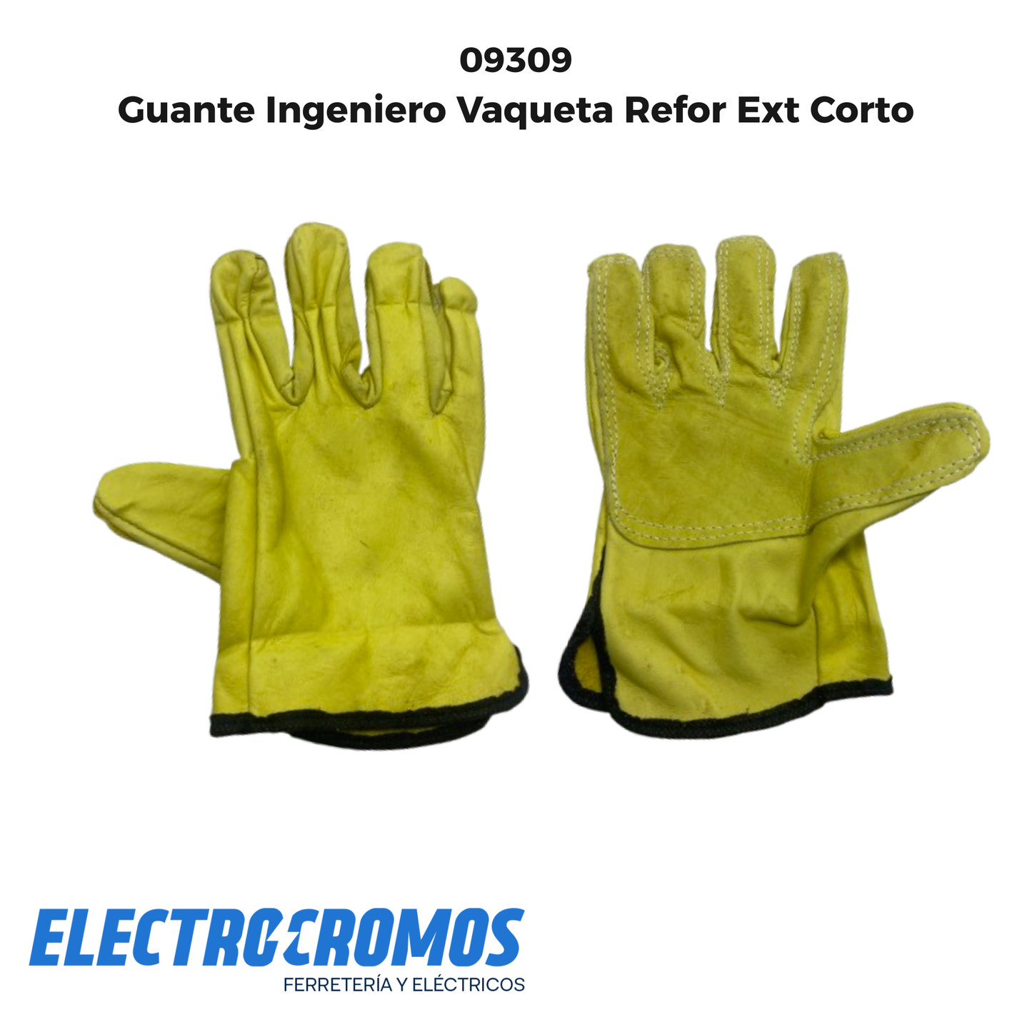 Guante Ingeniero Vaqueta Refor Ext Corto