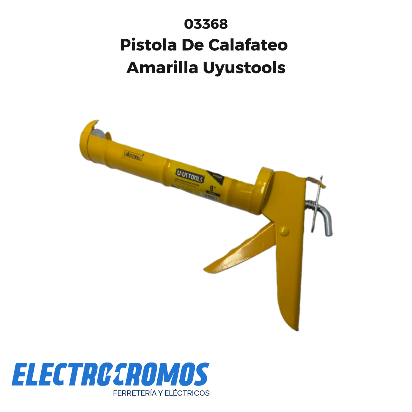Pistola De Calafateo Amarilla Uyustools