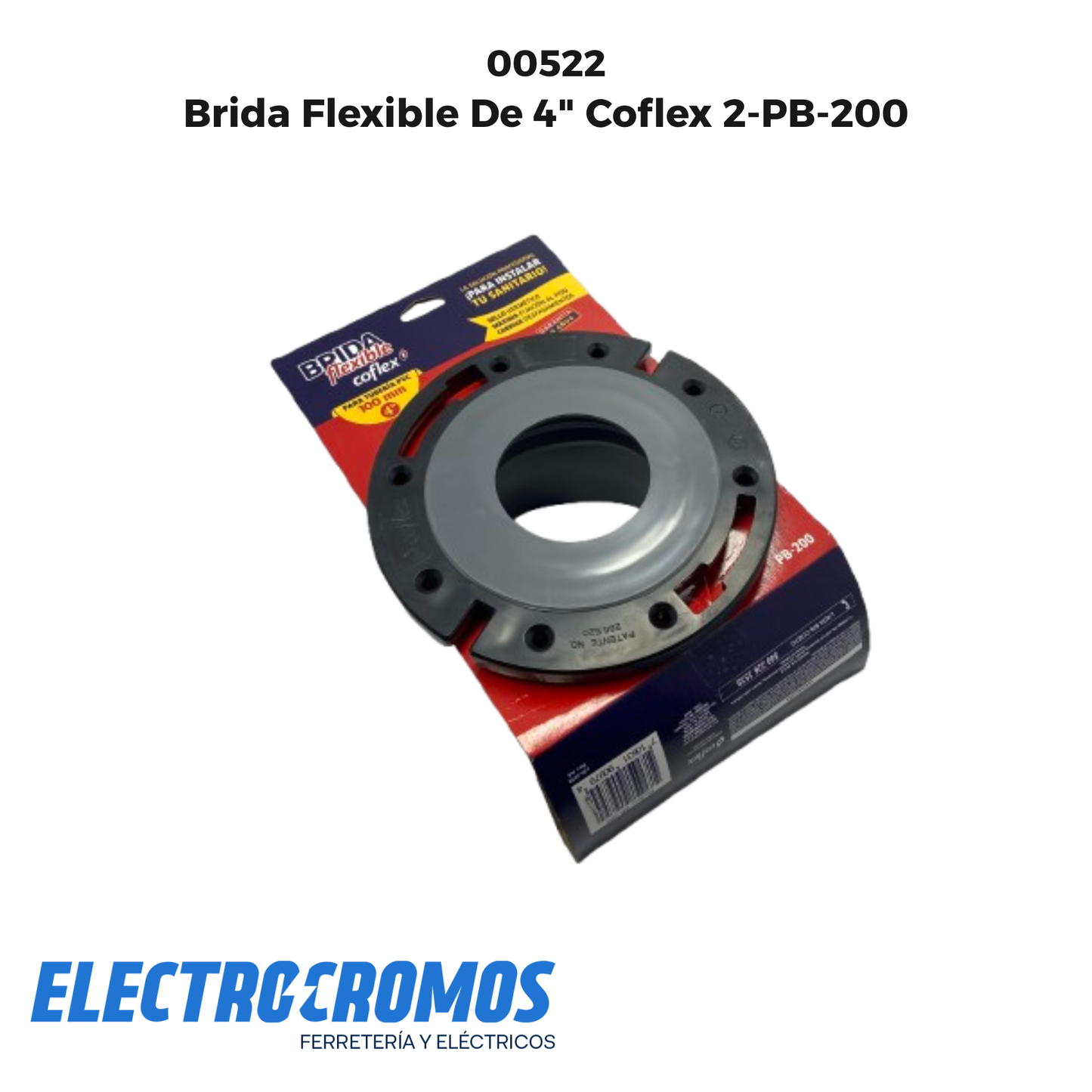 Brida Flexible De 4" Coflex 2-PB-200
