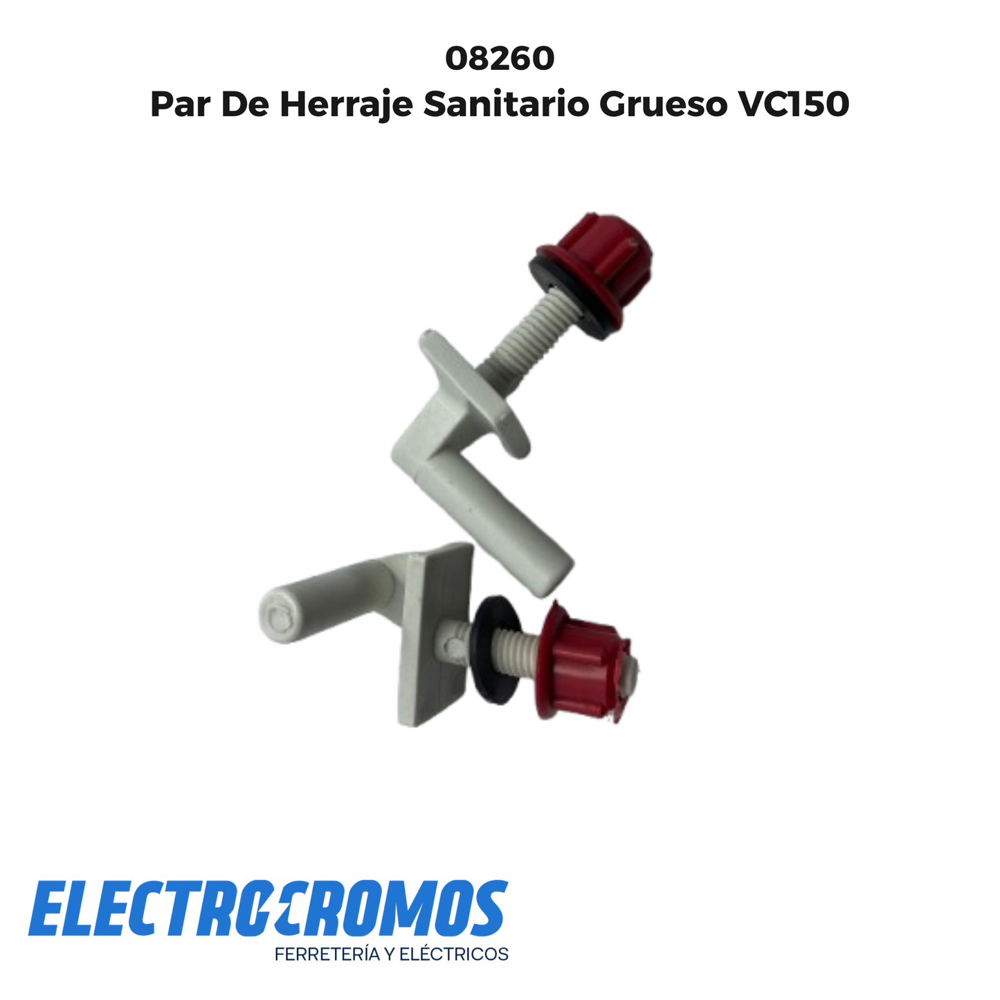 Par De Herraje Sanitario Grueso VC150