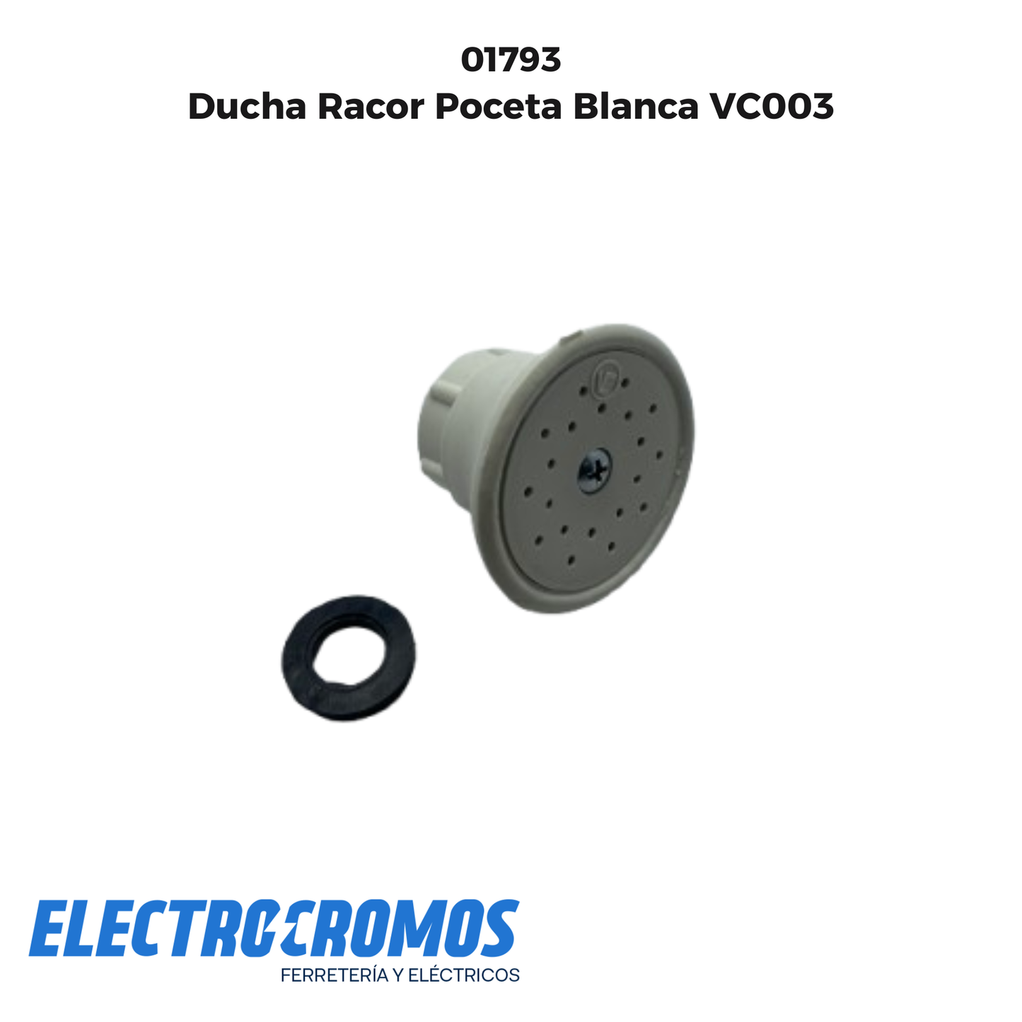 Ducha Racor Poceta Blanca VC003