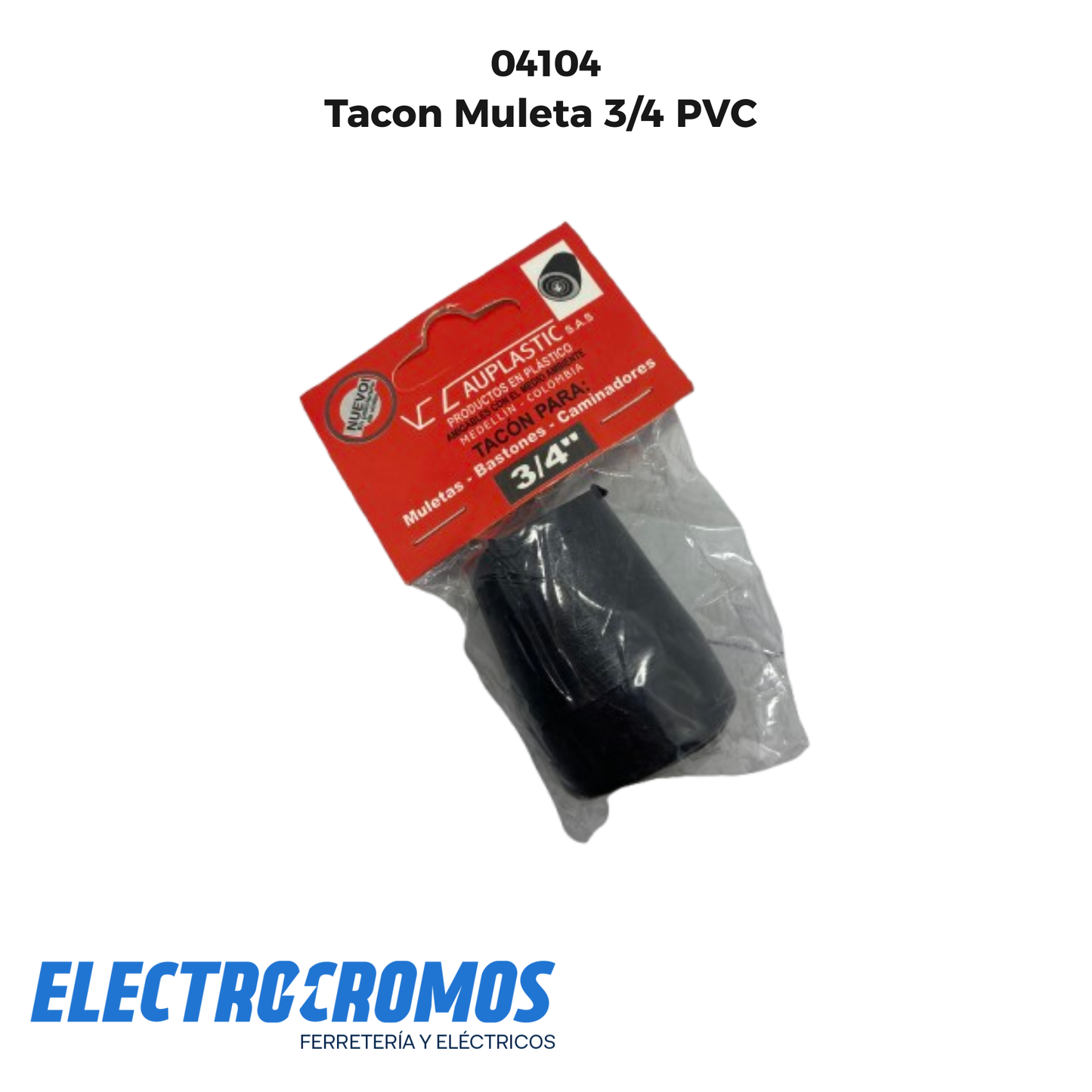 Tacon Muleta 3/4 PVC