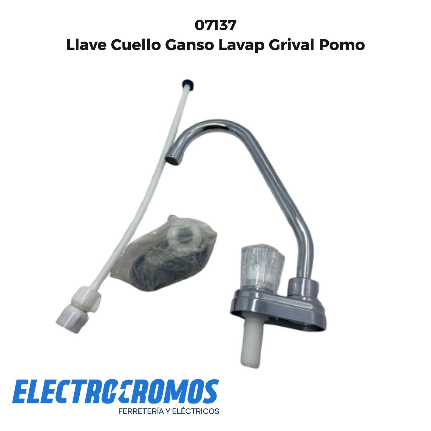 Llave Cuello Ganso Lavap Grival Pomo