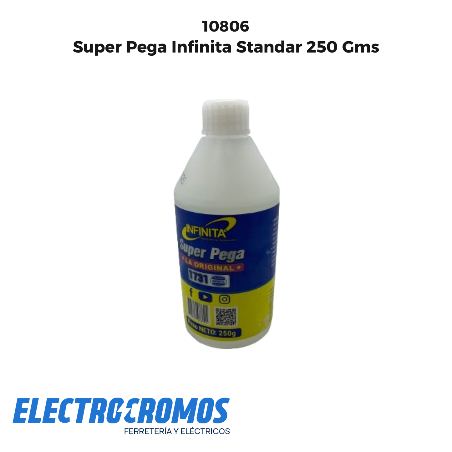 Super Pega Infinita Standar 250 Gms