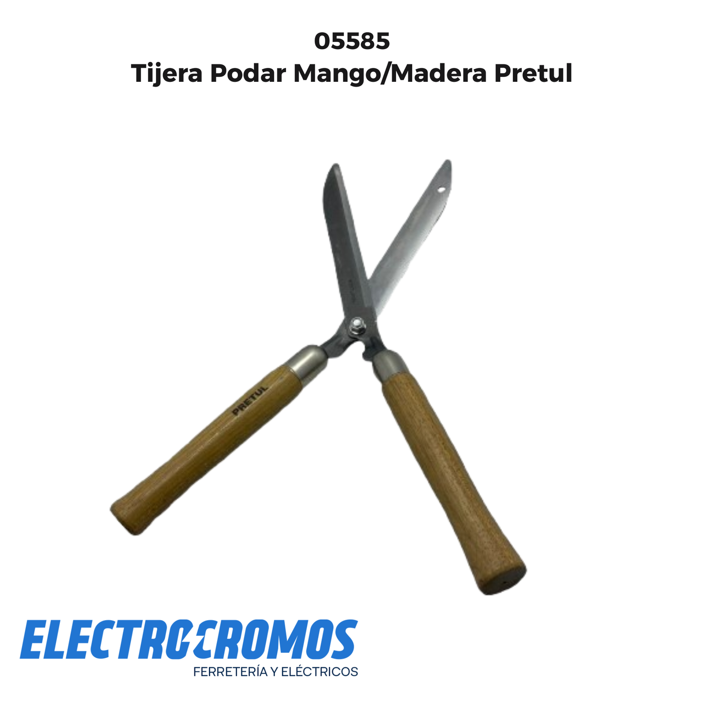 Tijera Podar Mango/Madera Pretul
