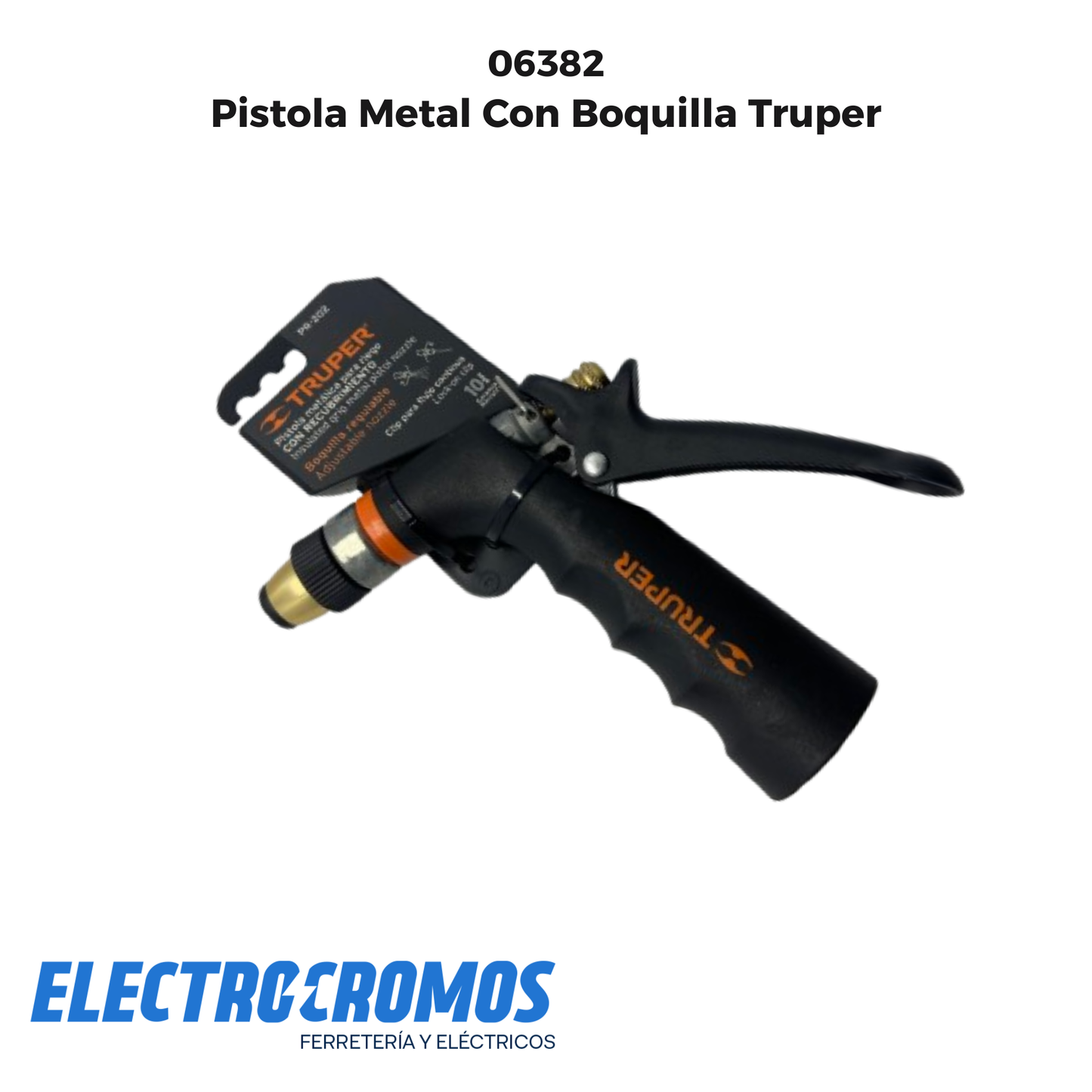 Pistola Metal Con Boquilla Truper