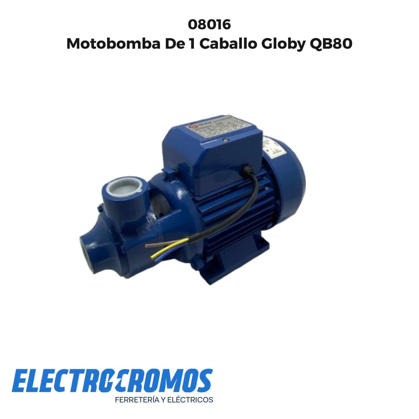 Motobomba De 1 Caballo Globy QB80