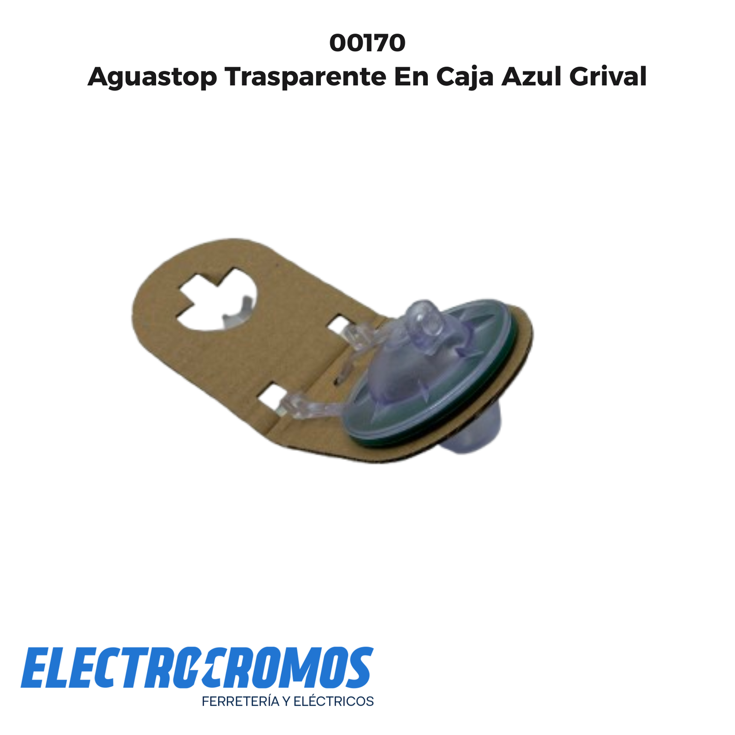 Aguastop Trasparente En Caja Azul Grival