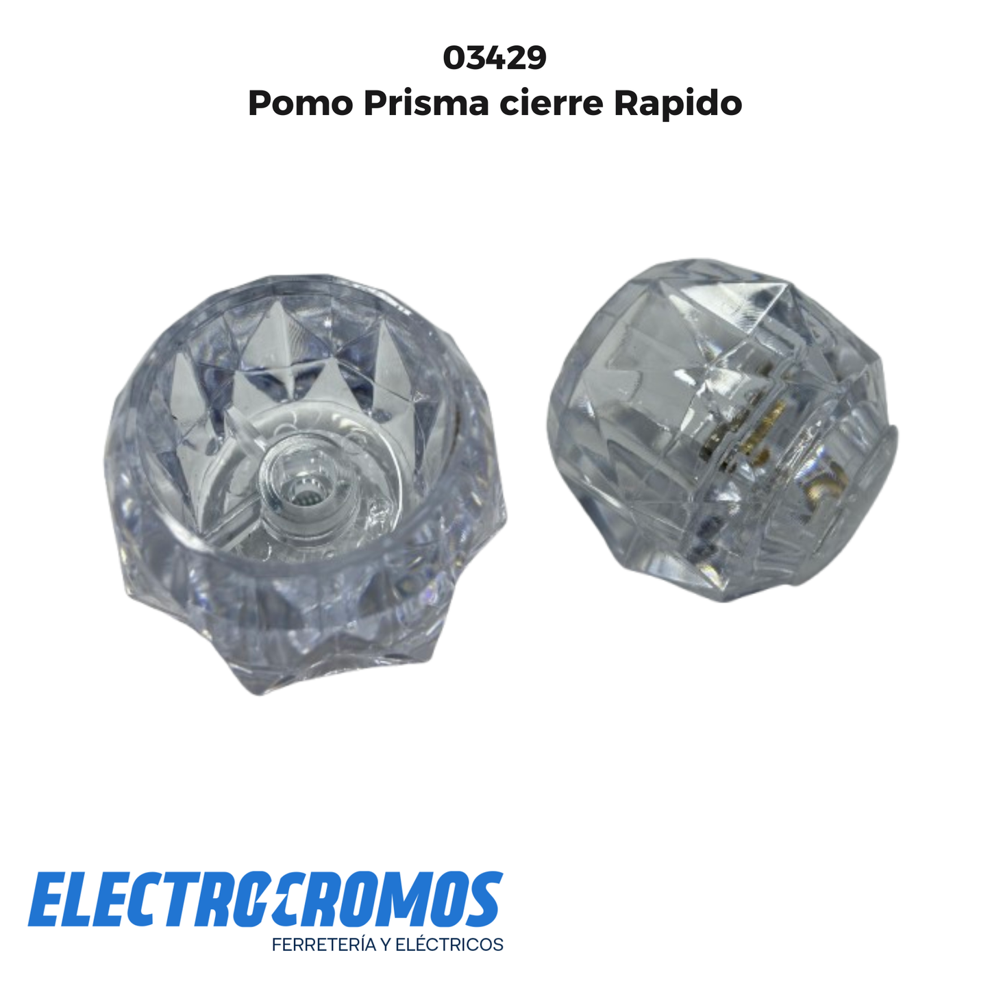 Pomo Prisma cierre Rapido