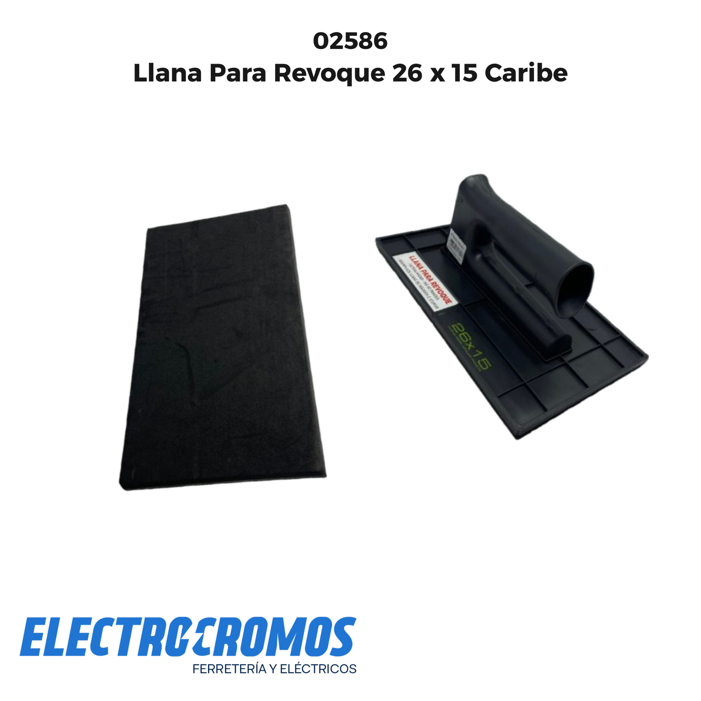 Llana Para Revoque 26 x 15 Caribe