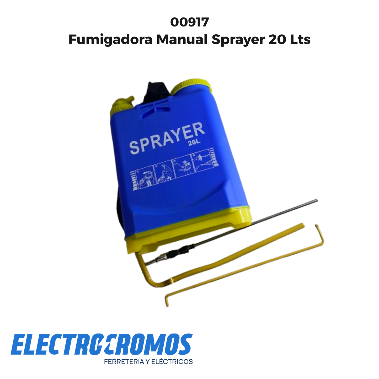 Fumigadora Manual Sprayer 20 Lts