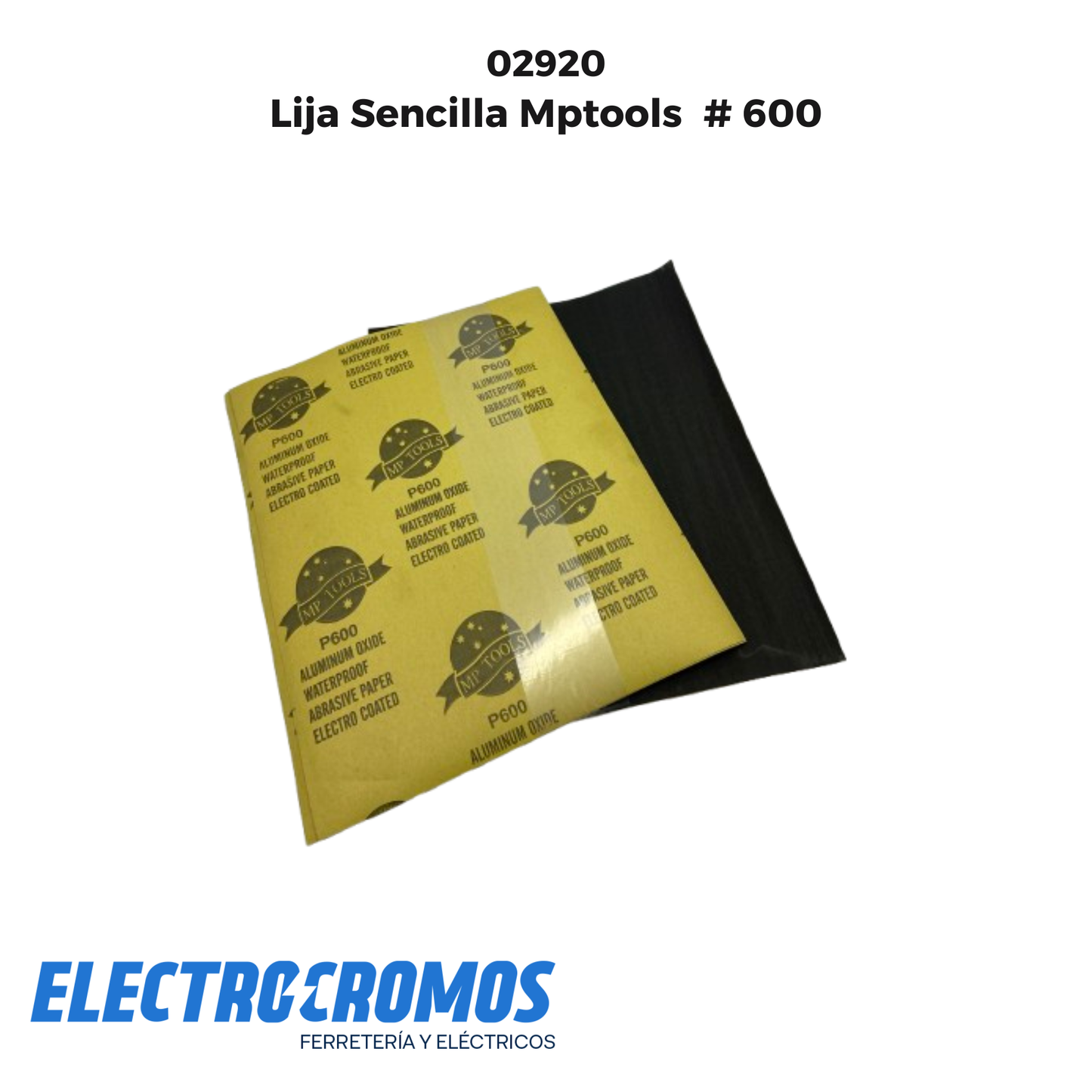 Lija Sencilla Mptools # 600