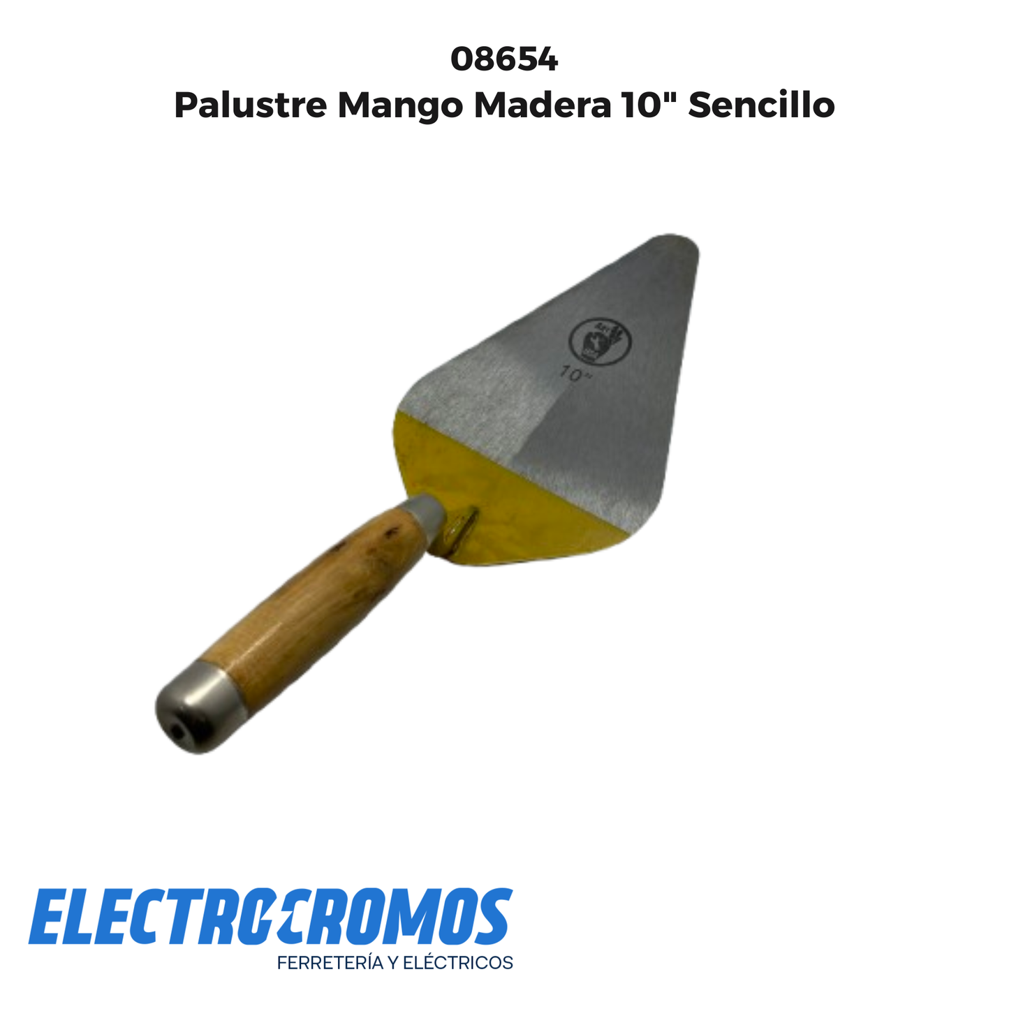 Palustre Mango Madera 10" Sencillo