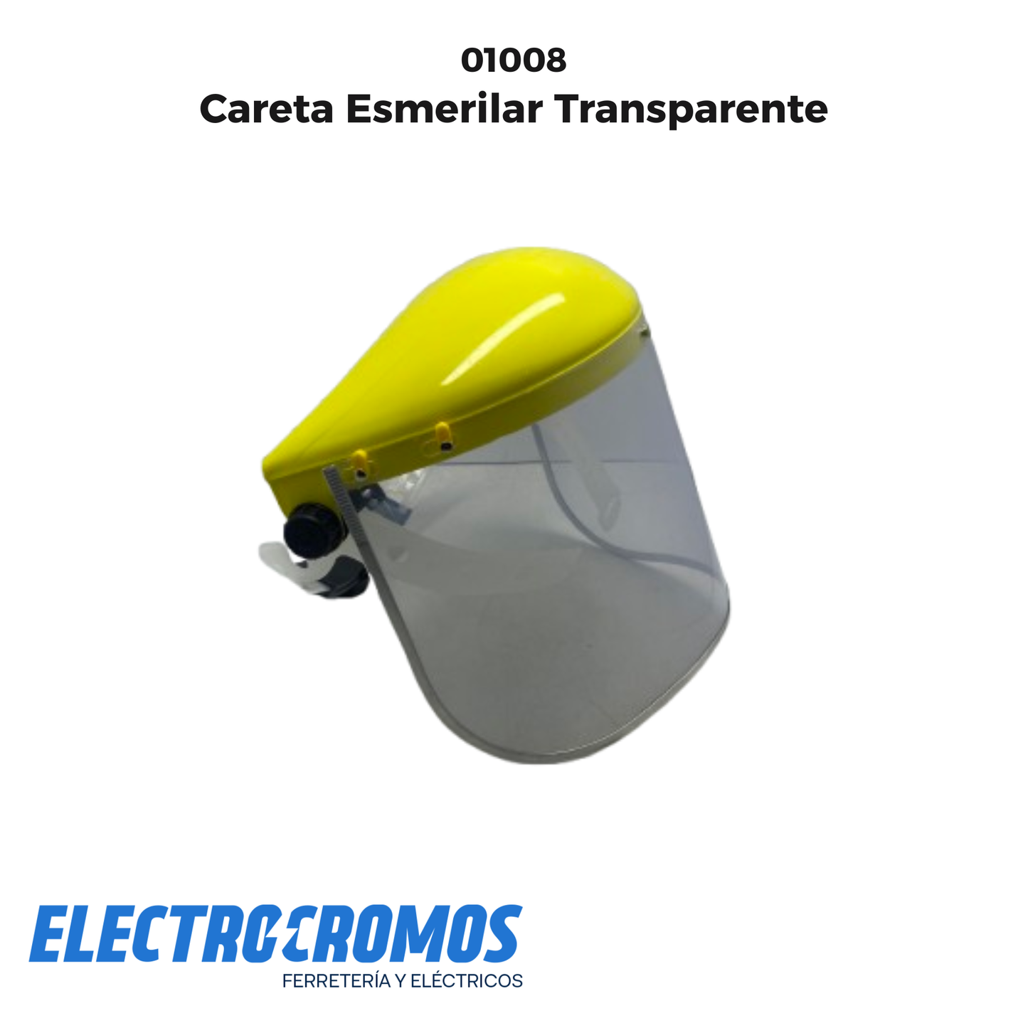 Careta Esmerilar Transparente