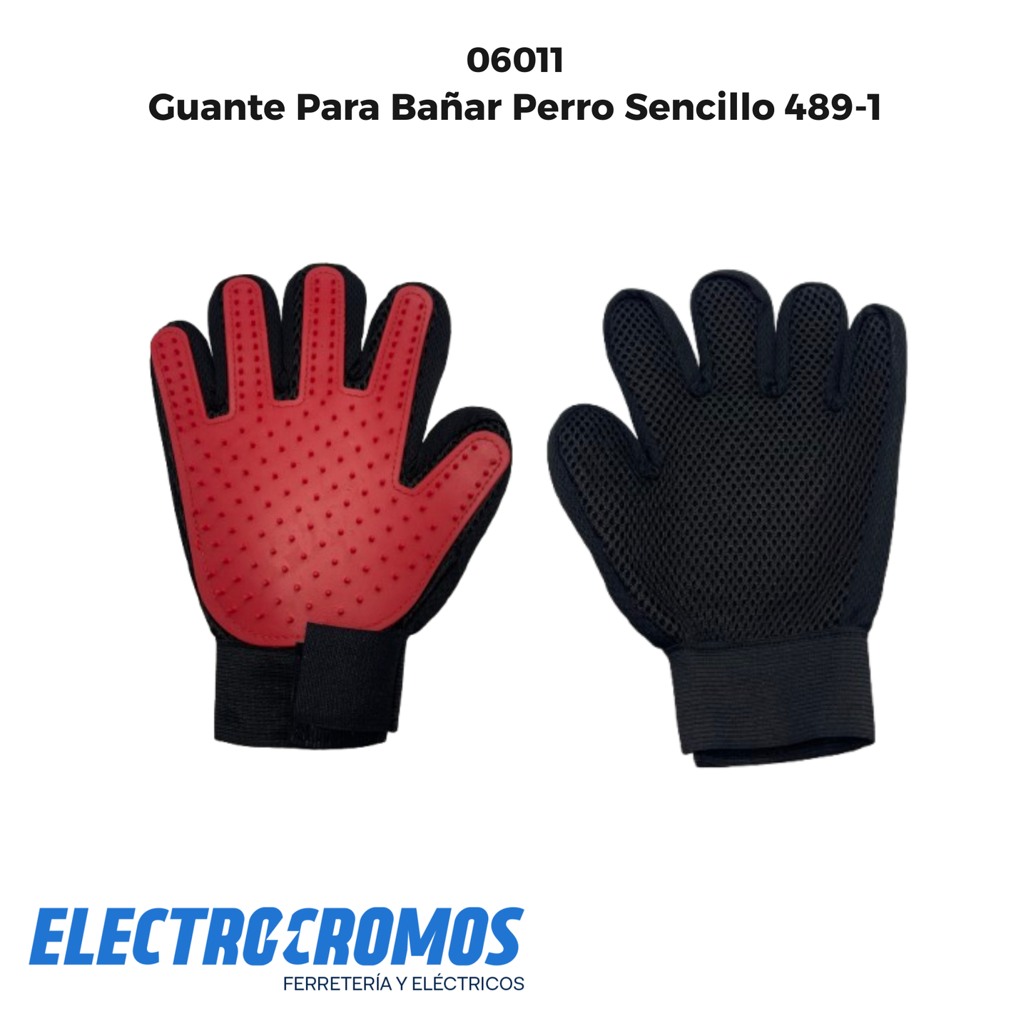 Guante Para Bañar Perro Sencillo 489-1
