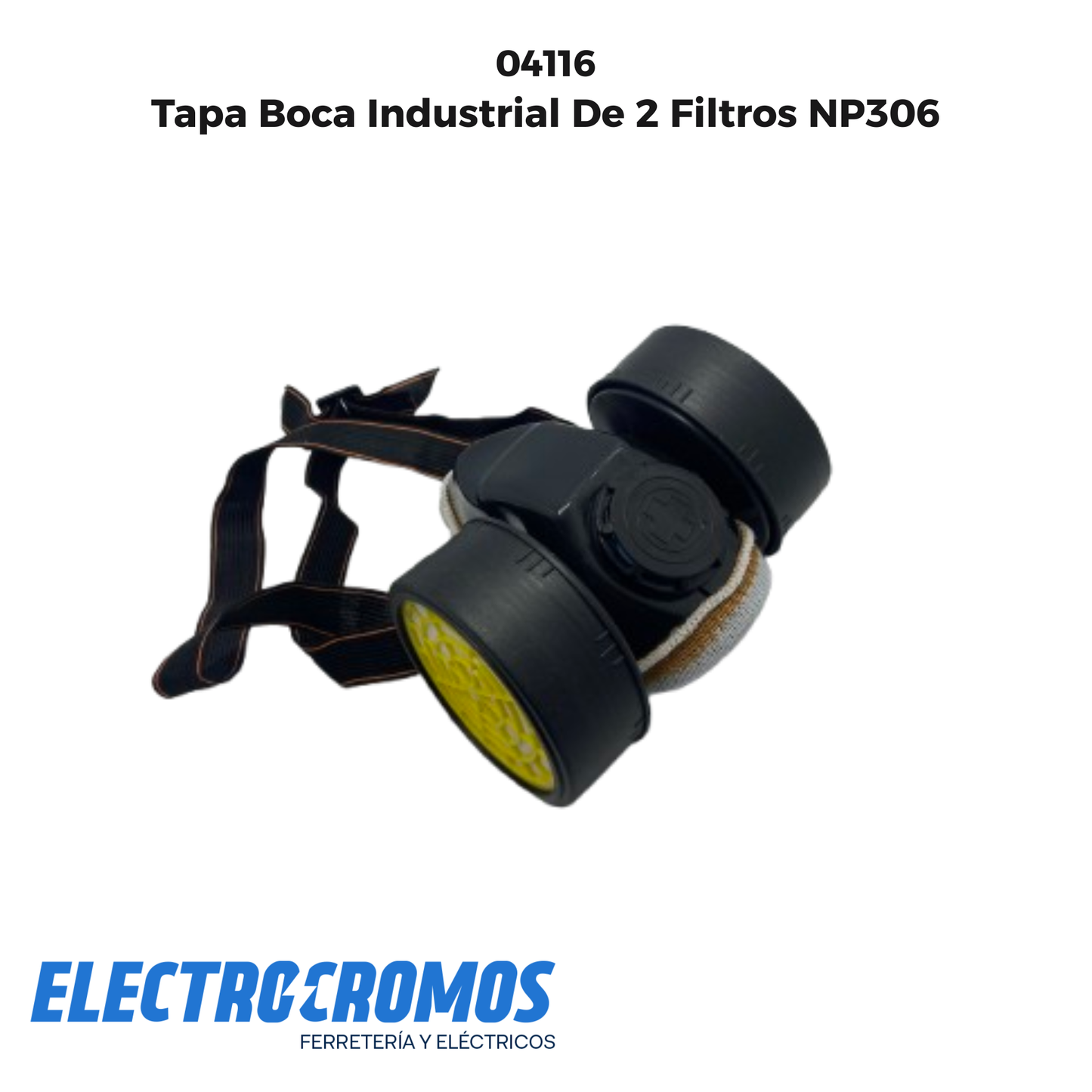 Tapa Boca Industrial De 2 Filtros NP306
