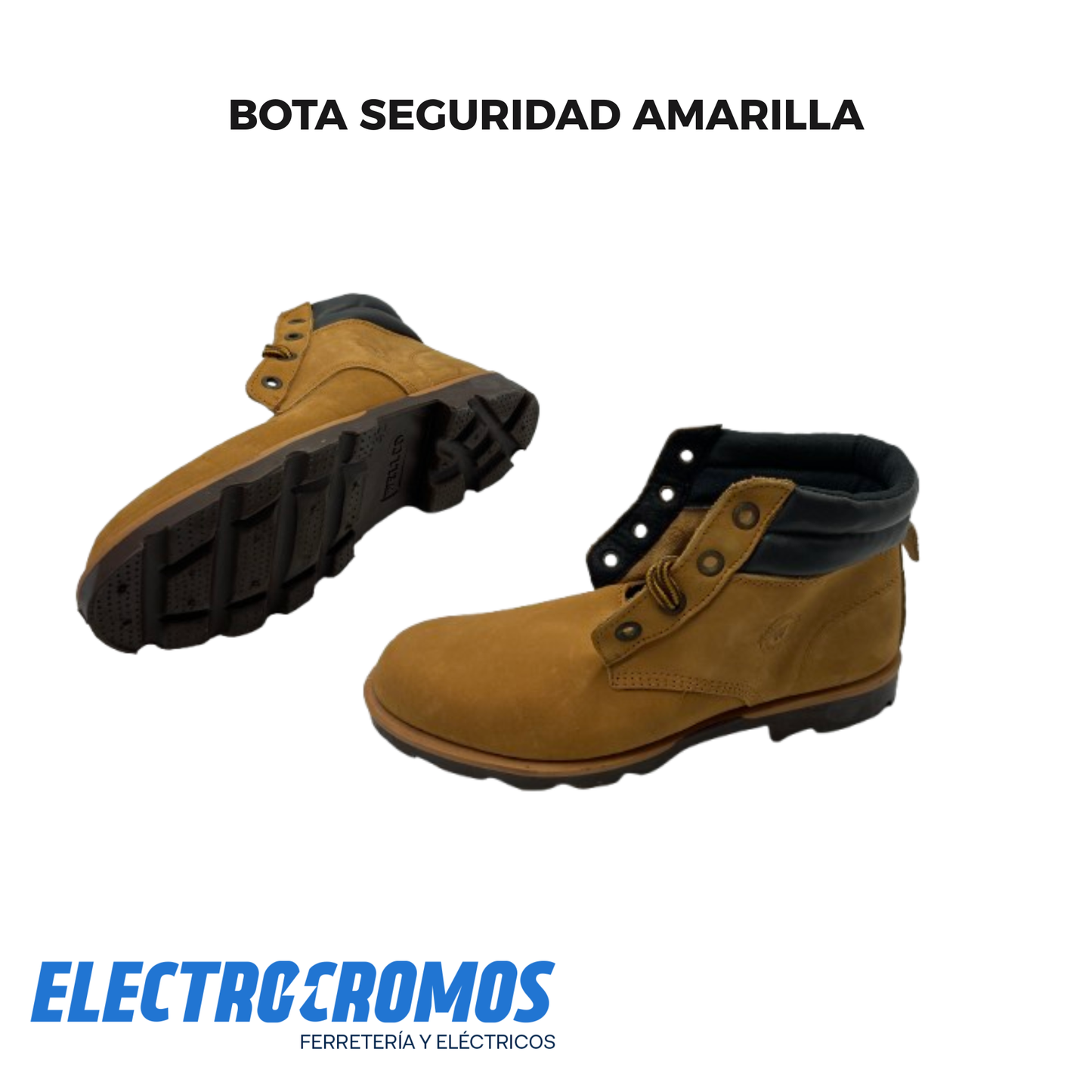 Bota Seguridad Amarilla REF: 126
