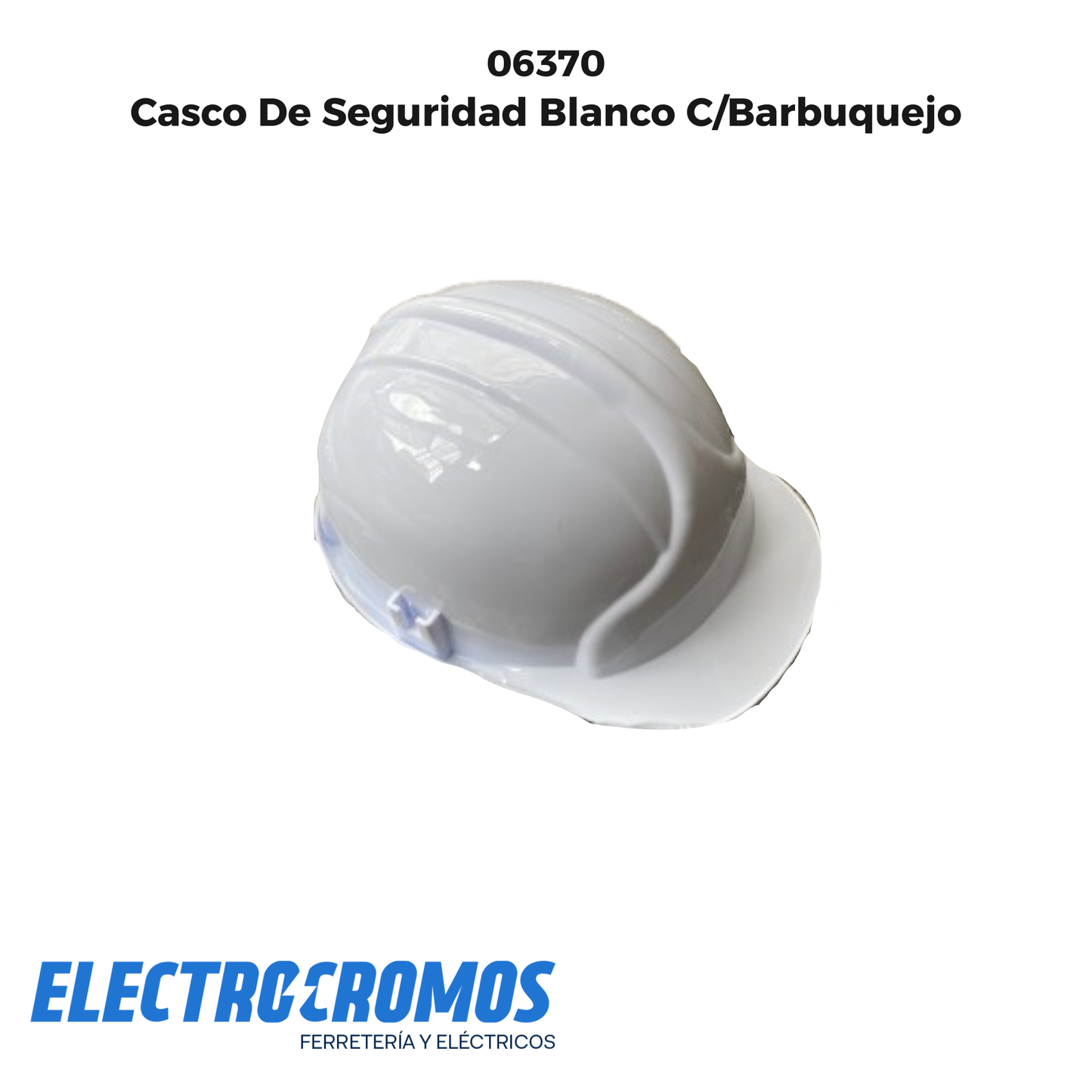 Casco De Seguridad Blanco C/Barbuquejo