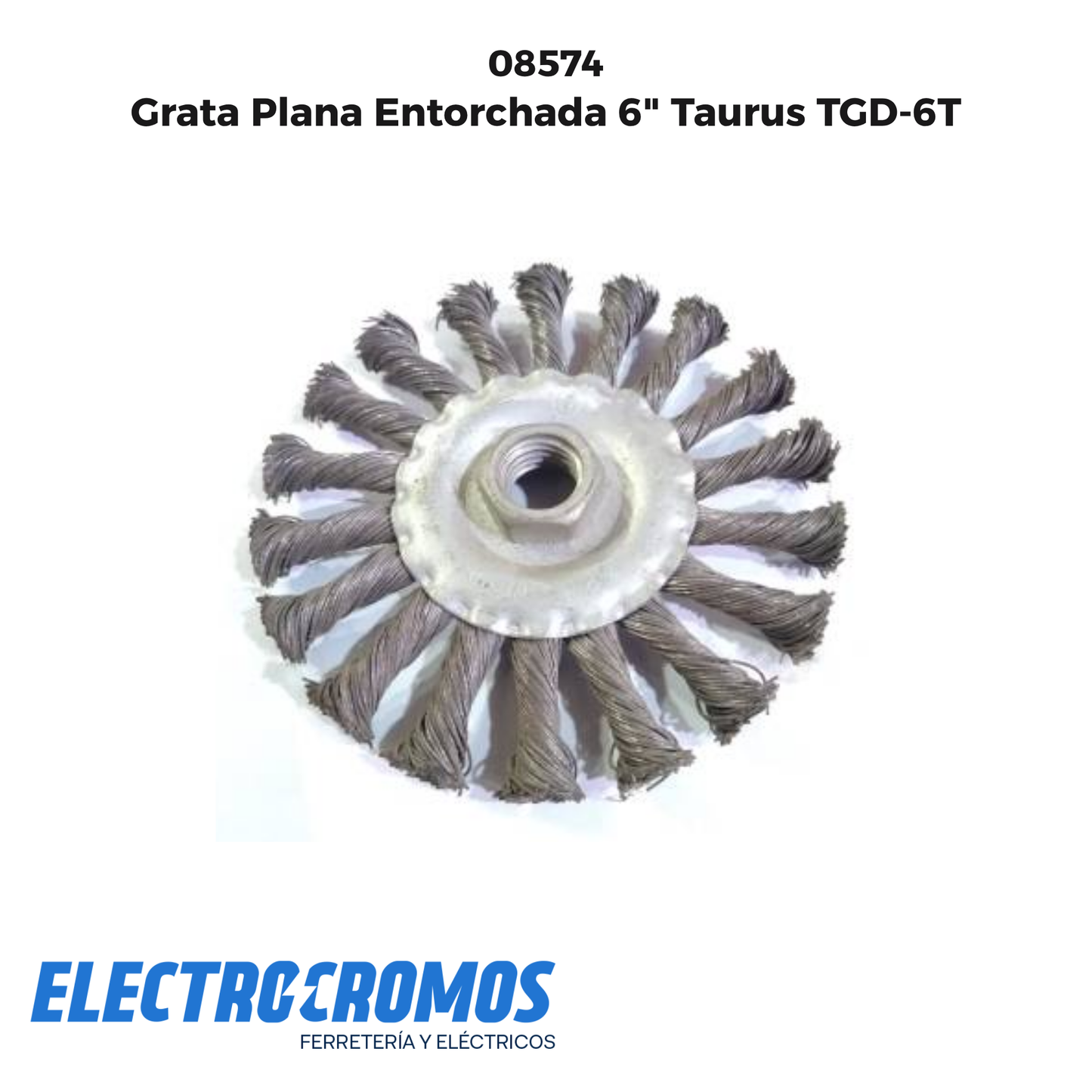 Grata Plana Entorchada 6" Taurus TGD-6T