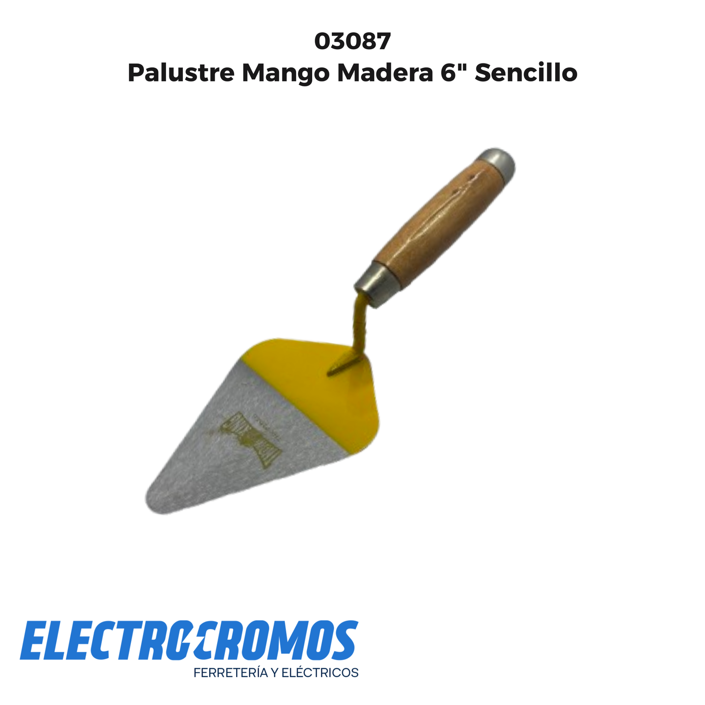 Palustre Mango Madera 6" Sencillo