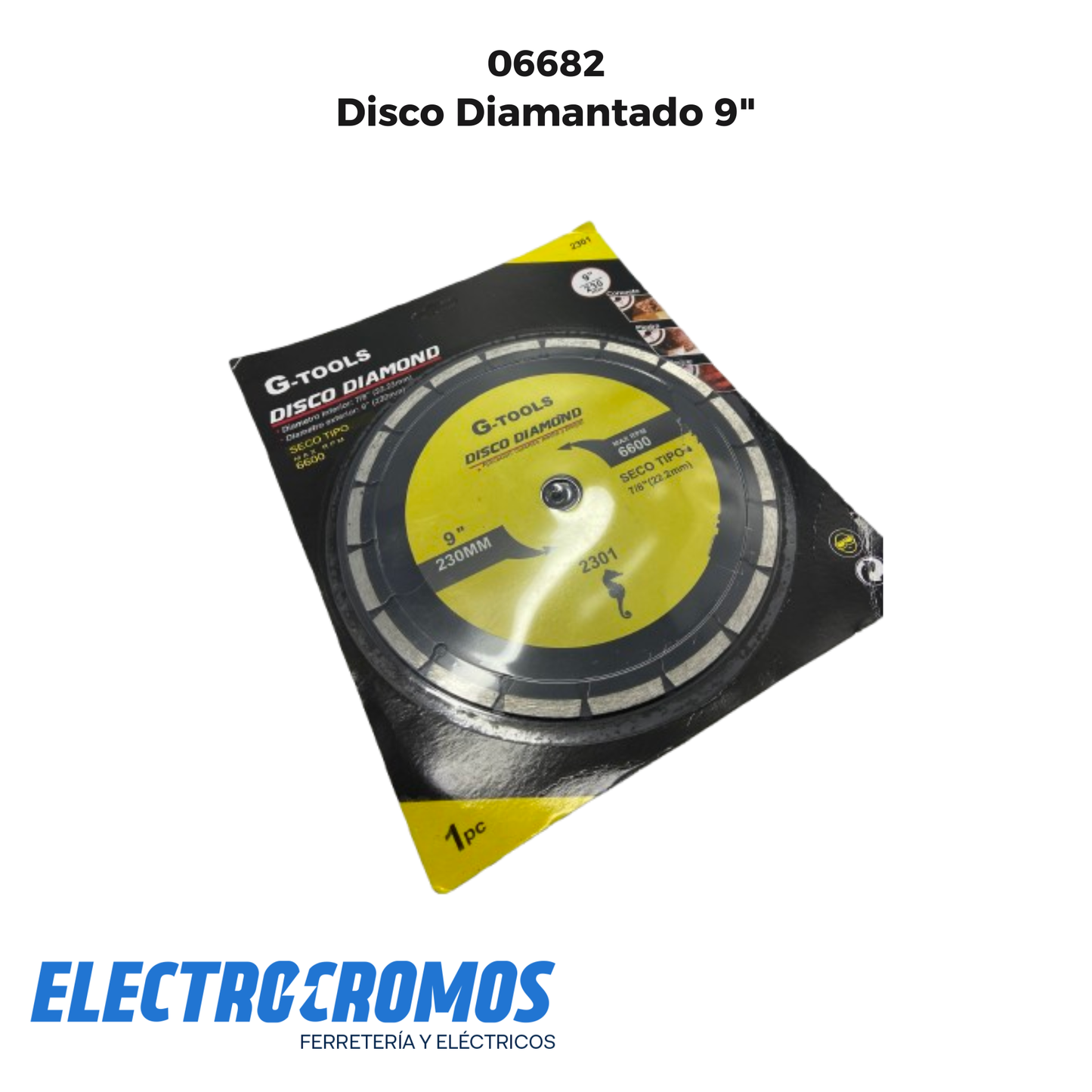 Disco Diamantado 9"