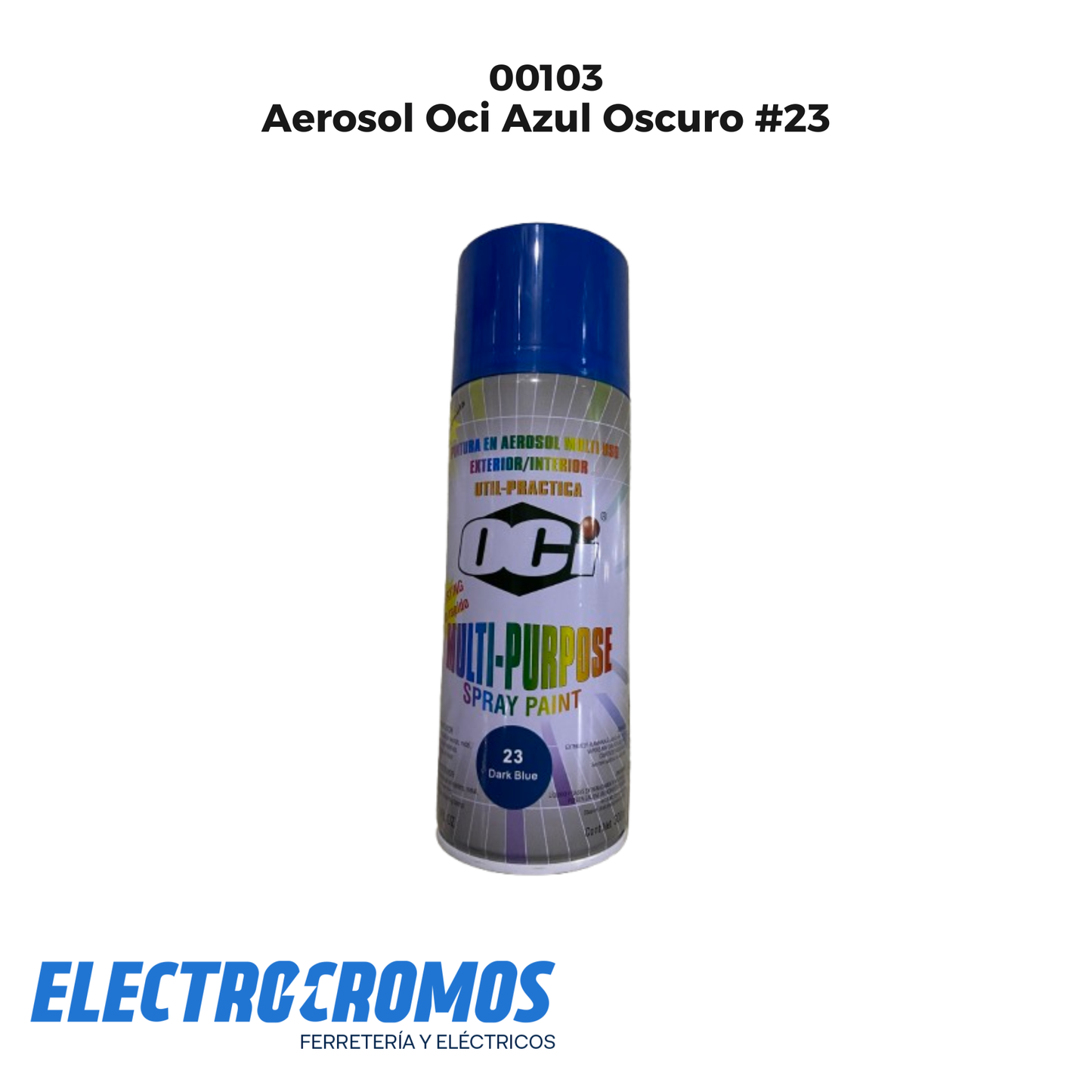 Aerosol Oci Azul Oscuro #23