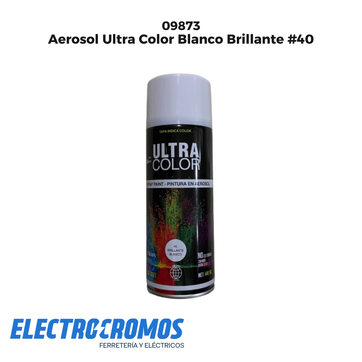 Aerosol Ultra Color Blanco Brillante #40