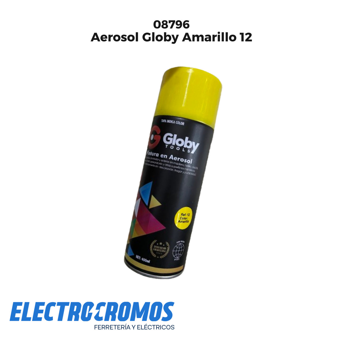 Aerosol Globy Amarillo 12