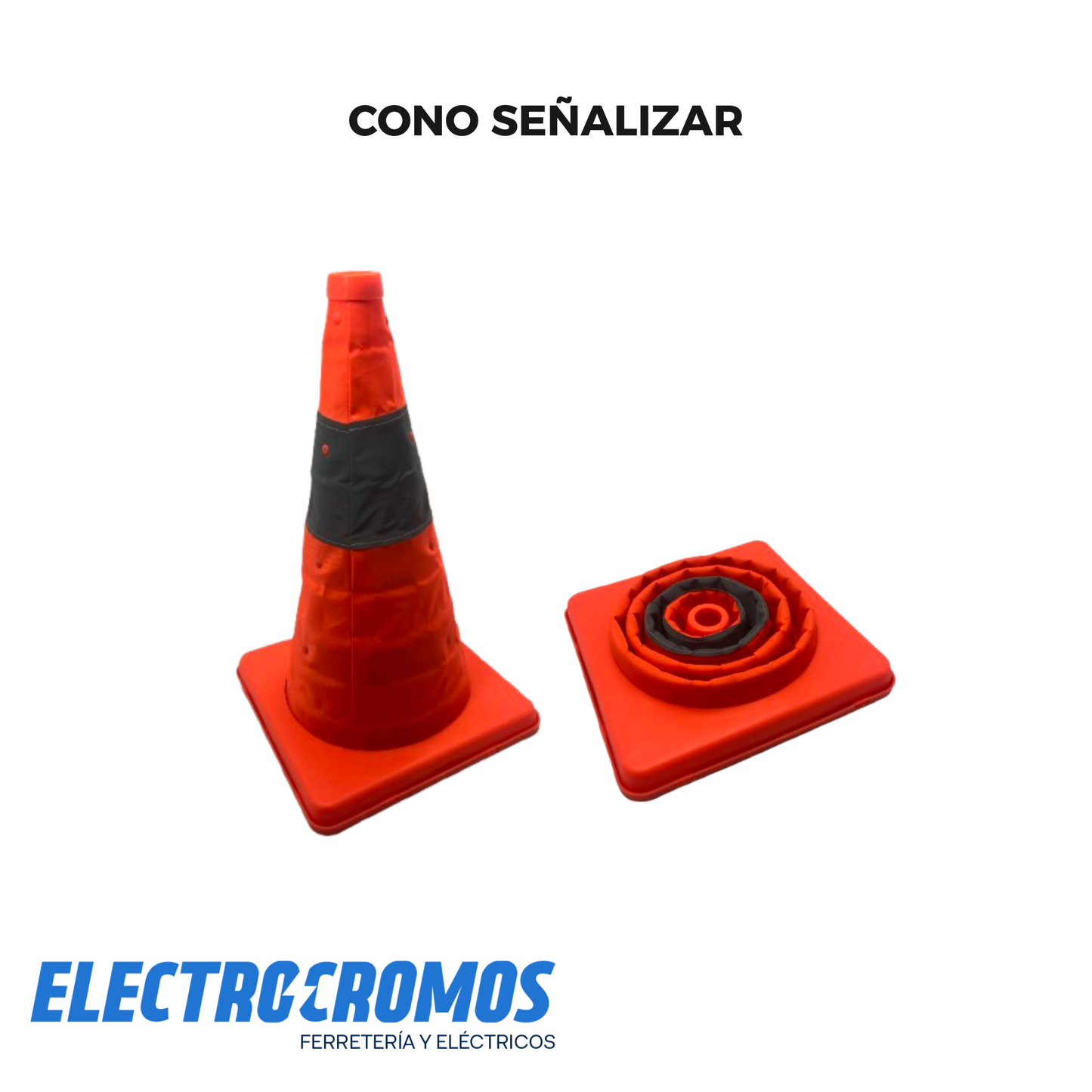 Cono Para Señalizar Grande 45 Cm O3C
