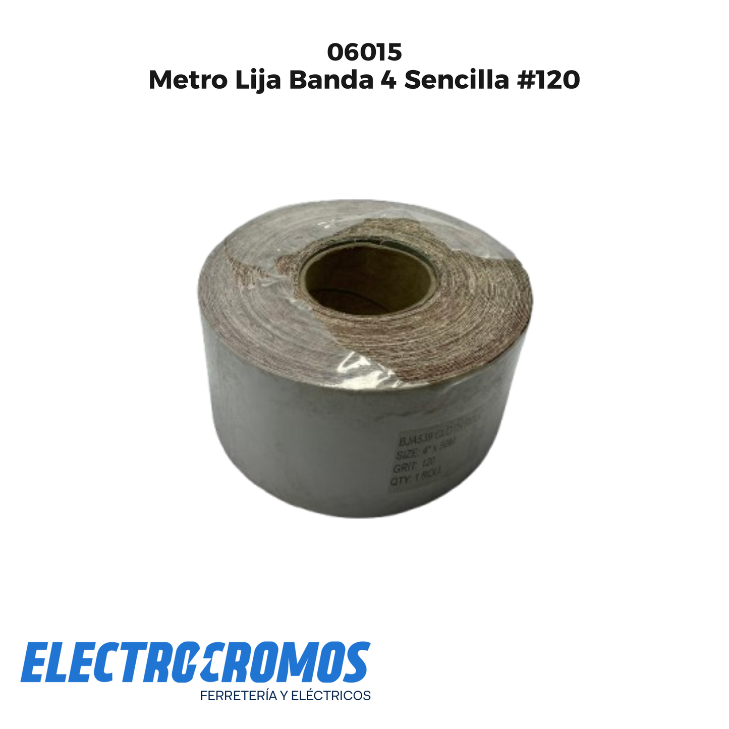 Metro Lija Banda 4 Sencilla #120