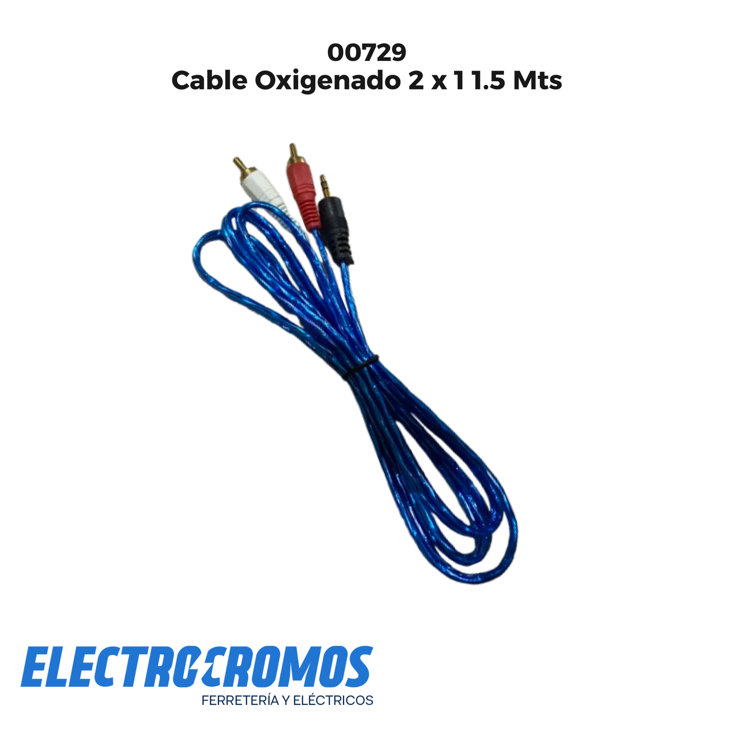 Cable Oxigenado 2 x 1 1.5 Mts