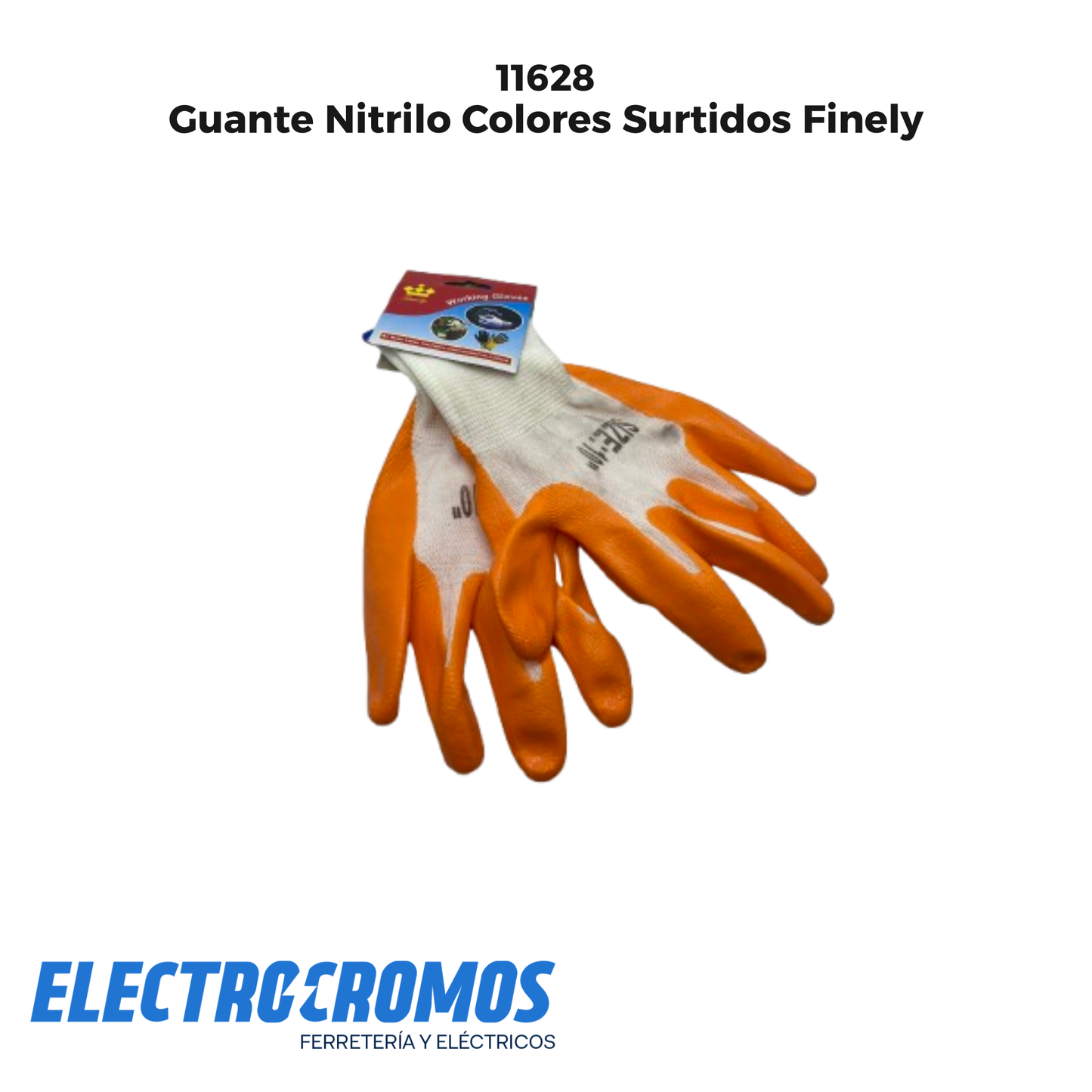 Guante Nitrilo Colores Surtidos Finely