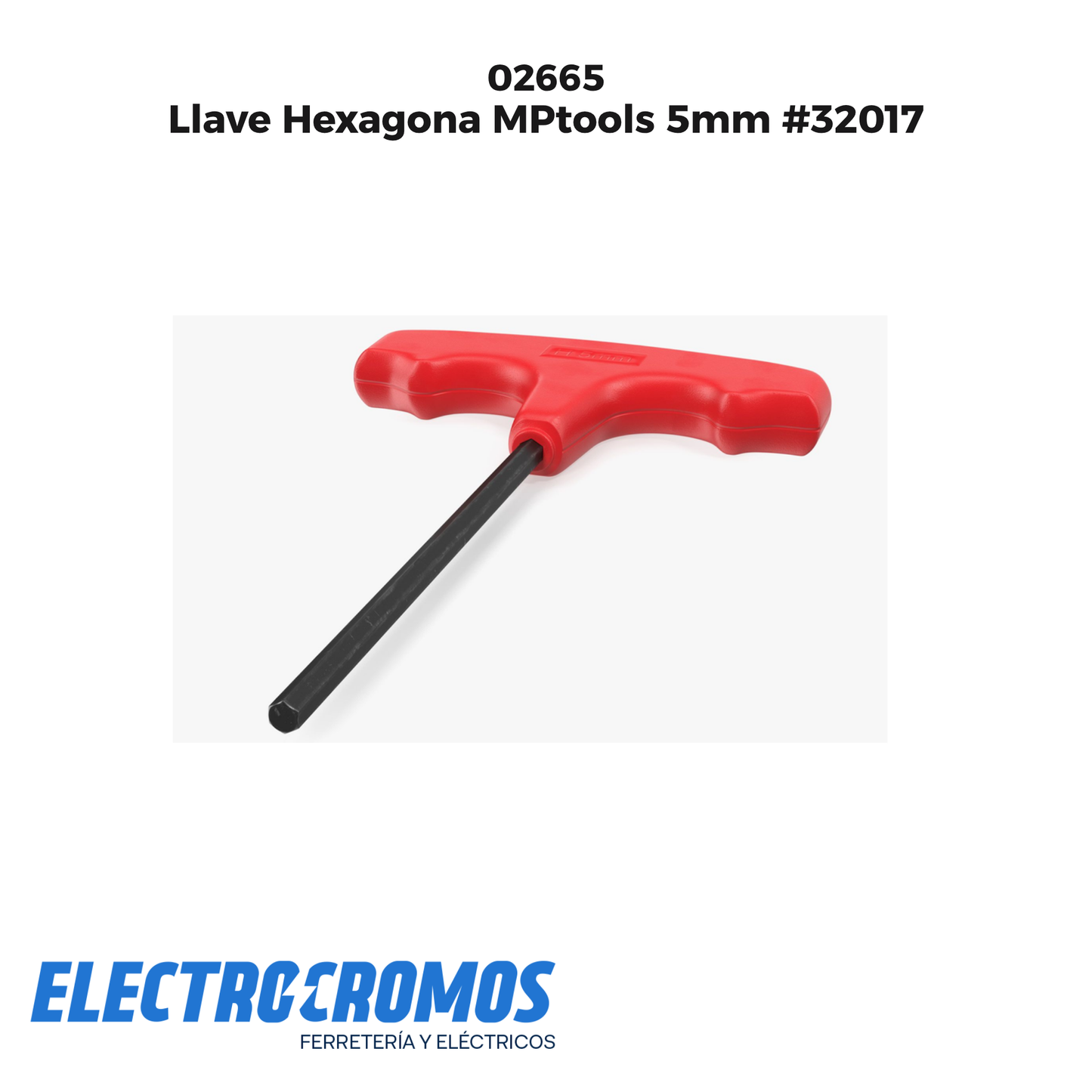 Llave Hexagona MPtools 5mm #32017