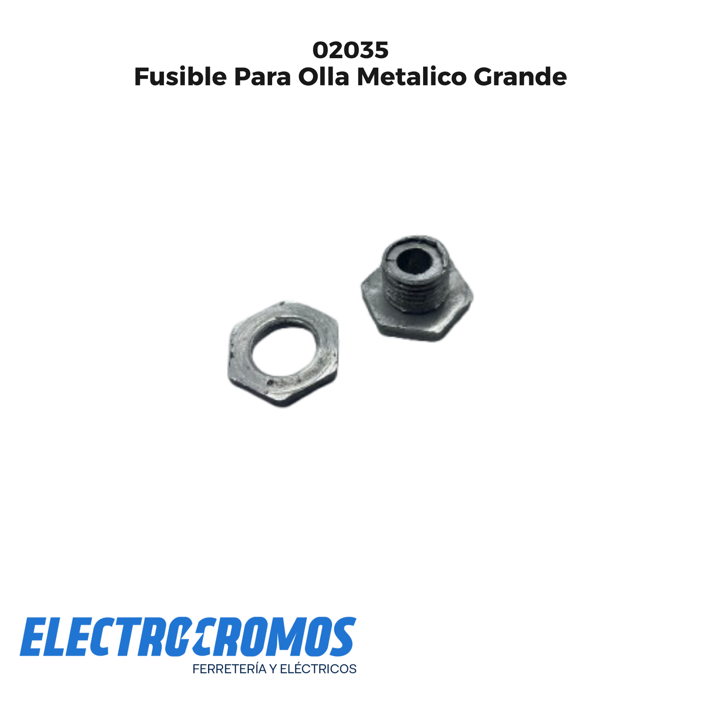 Fusible Para Olla Metalico Grande