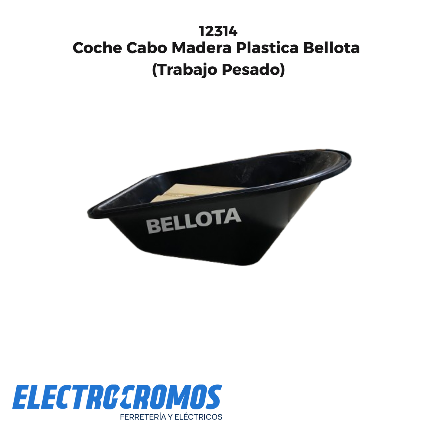 Coche Cabo Madera Plastica Bellota (Trabajo Pesado)