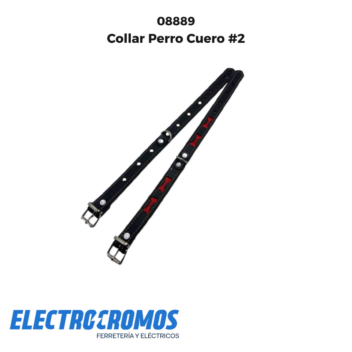 Collar Perro Cuero #2