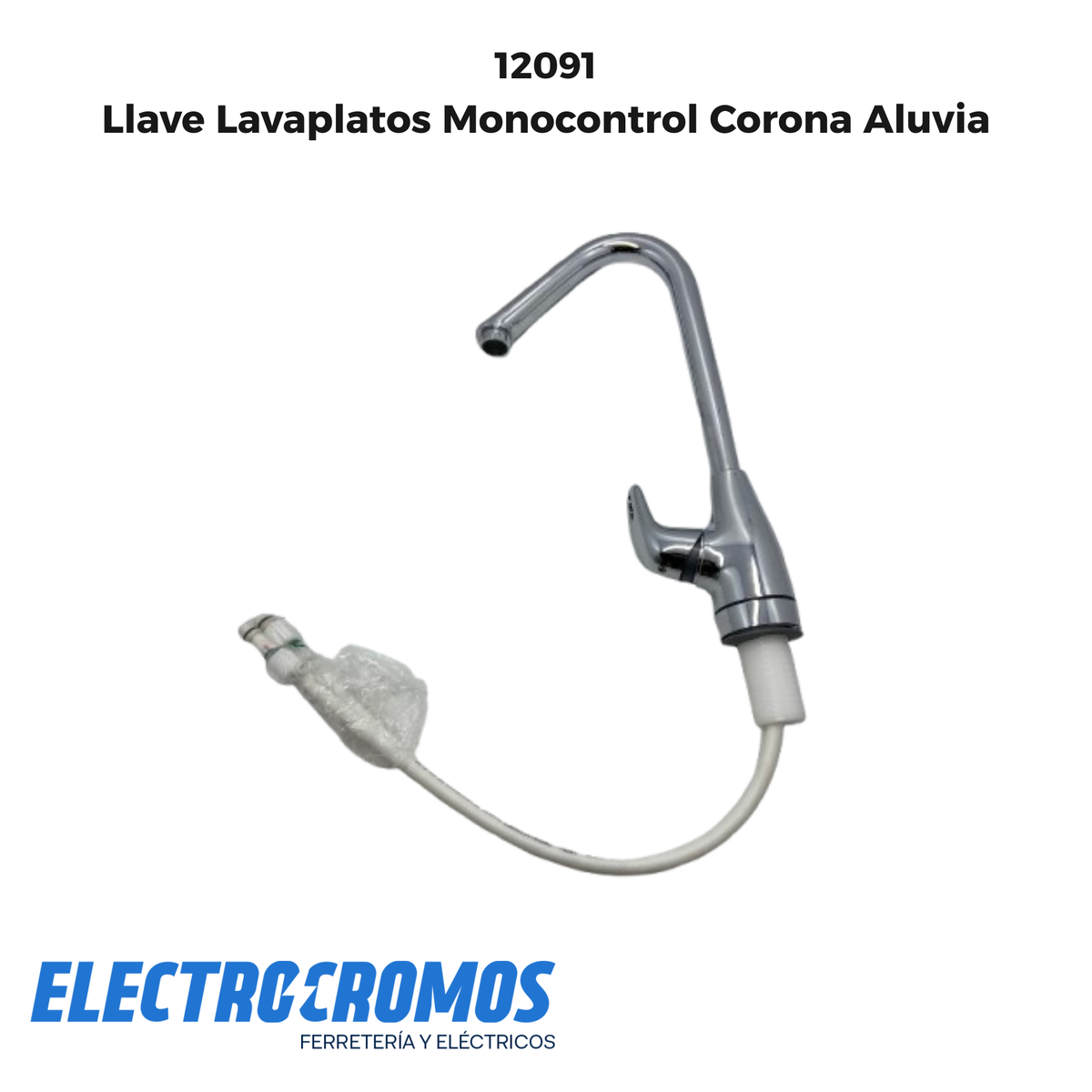 Llave Lavaplatos Monocontrol Corona Aluvia