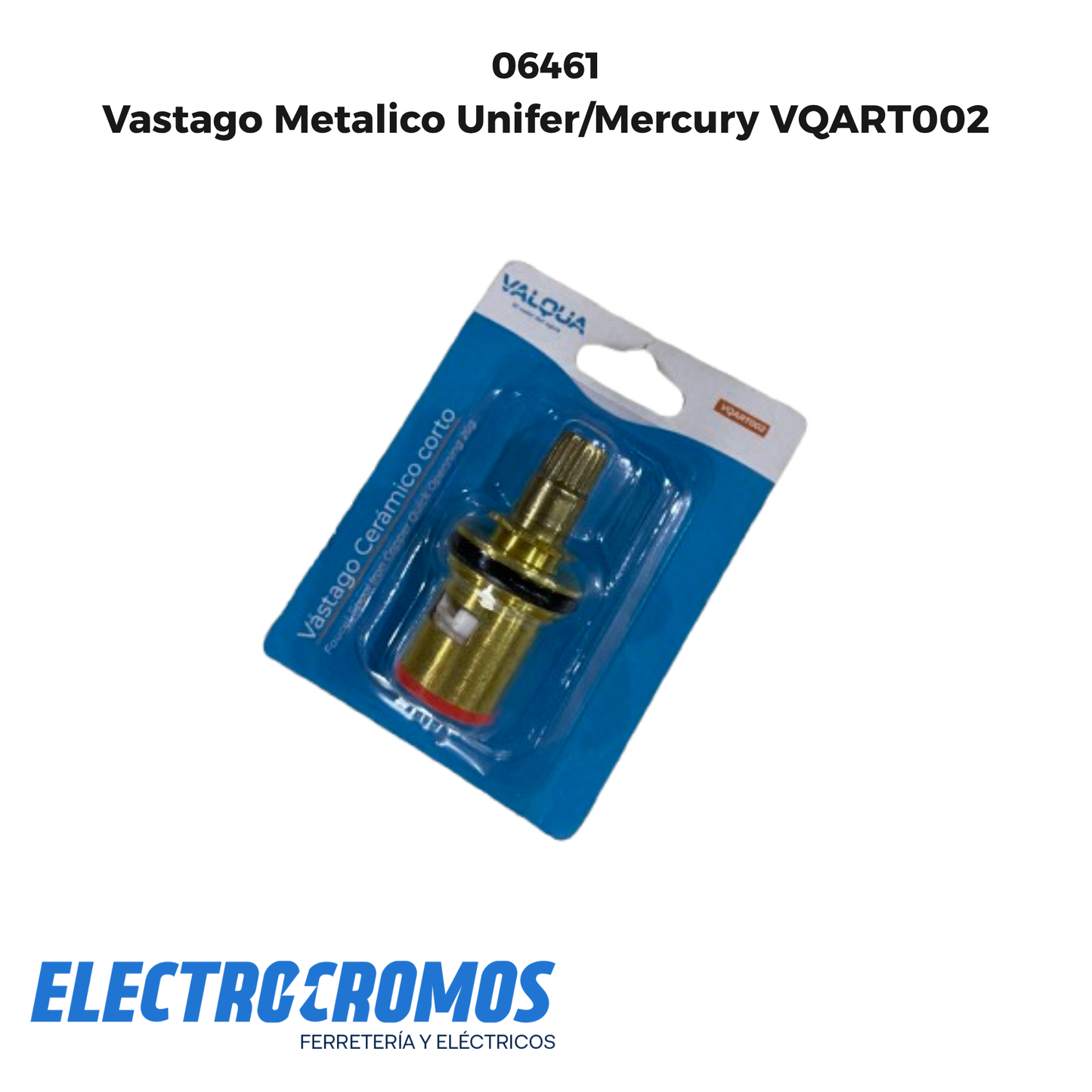 Vastago Metalico Unifer/Mercury VQART002